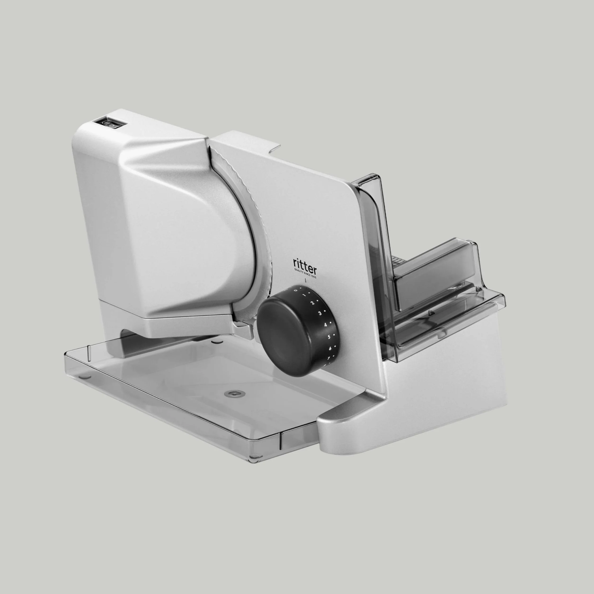 Ritter E 16 Duo Plus Krajalnica Elektryczna 65 W Metal Srebrny