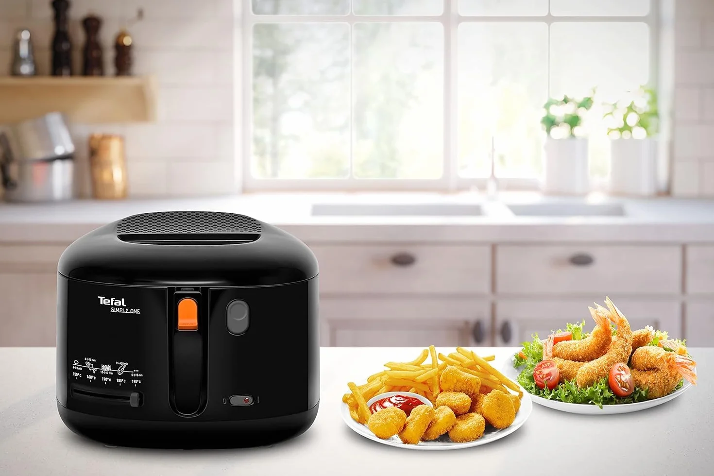 Tefal Simply One Frytkownica, Czarny, XL