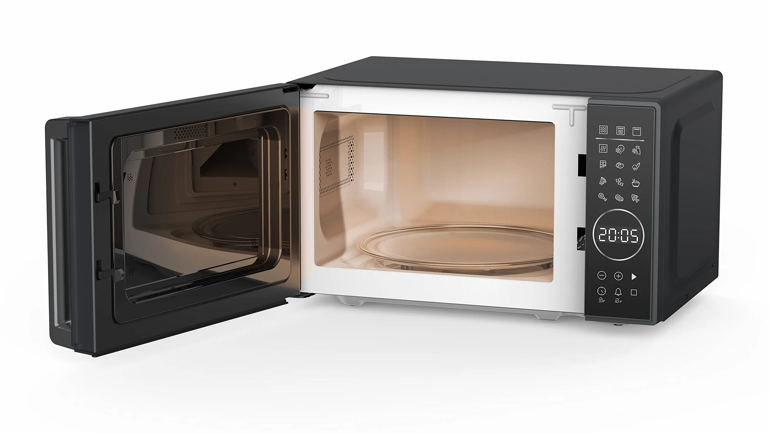 Beko Kuchenka mikrofalowa z grillem 20 litrów 1000 W Czarny MGC20130BB