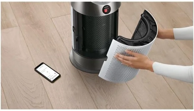 Dyson Purifier Hot+Cool HP1 oczyszczacz powietrza z wentylatorem i ogrzewaniem biały