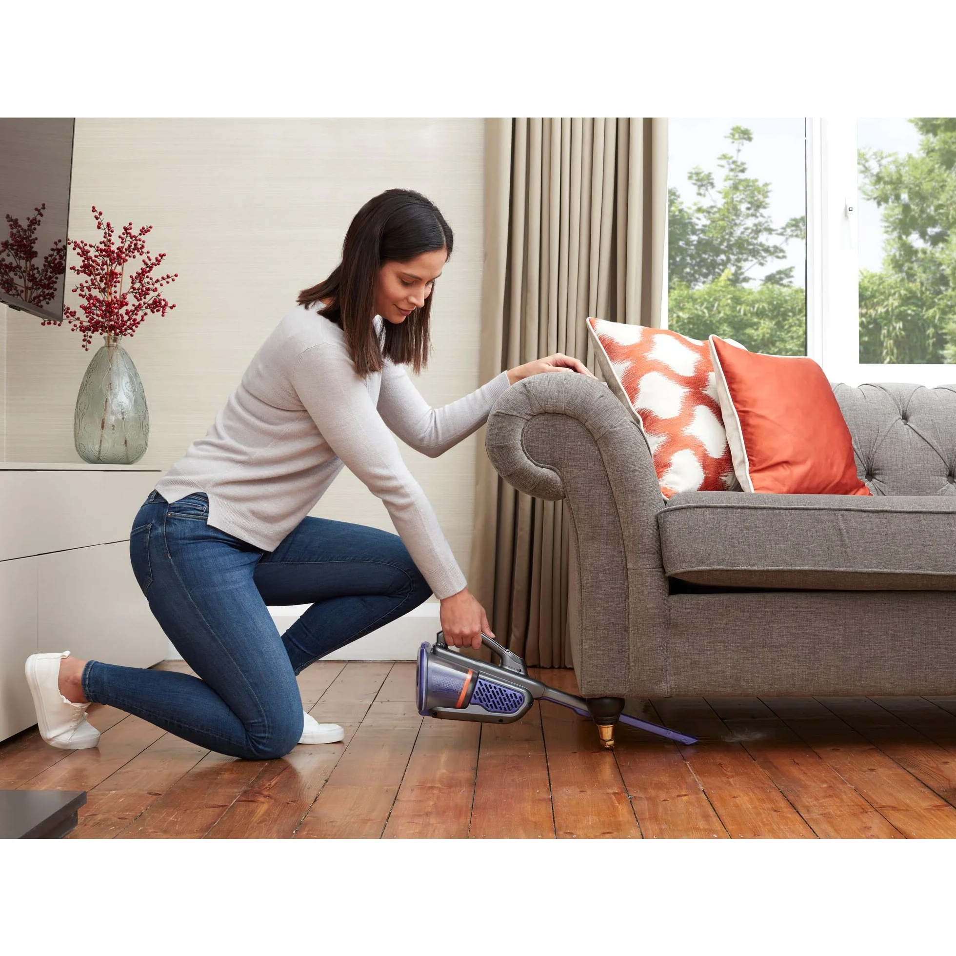 Black & Decker, Odkurzacz ręczny akumulatorowy Dustbuster 18V / 2.0Ah (36 Wh), BHHV520BFP
