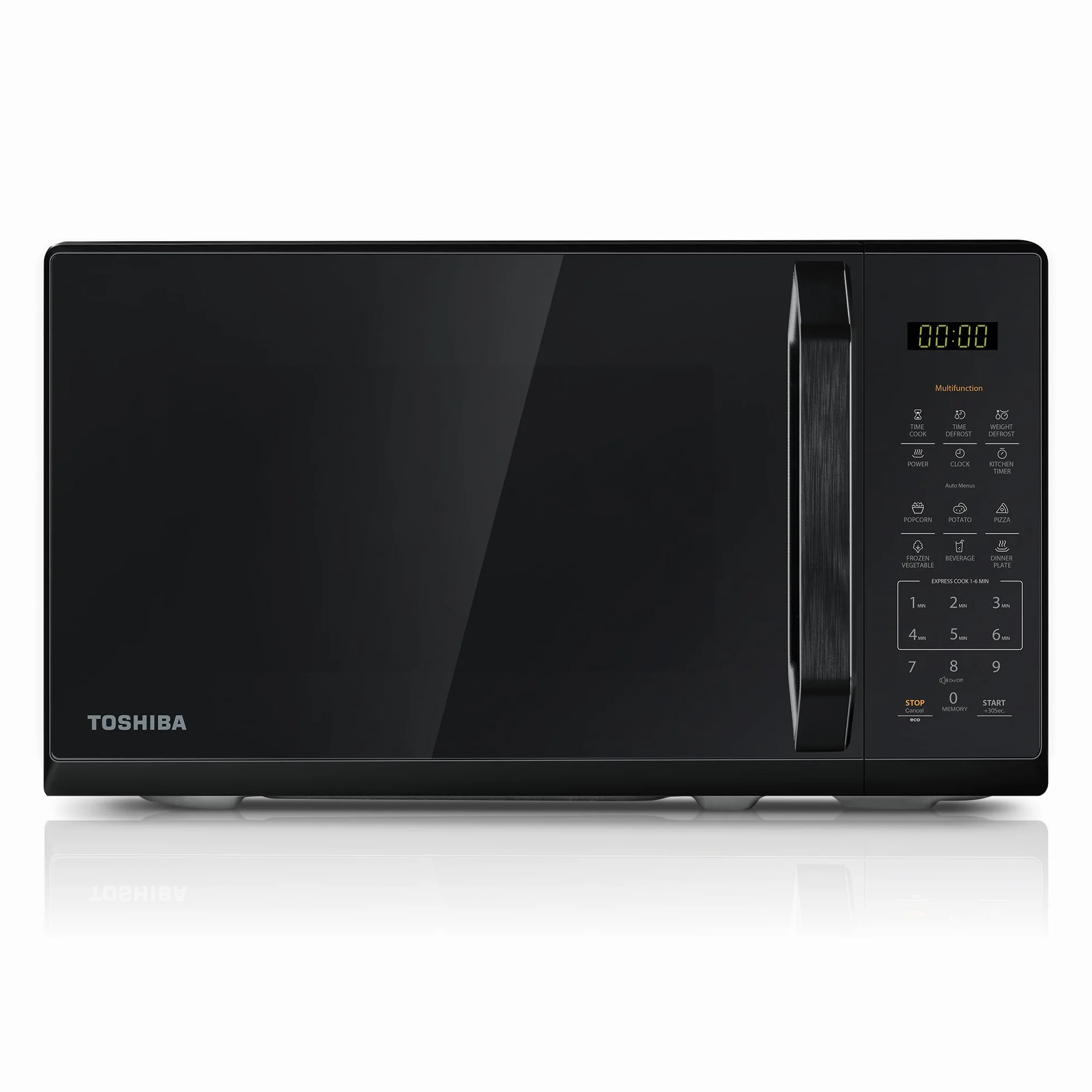 TOSHIBA Kuchenka mikrofalowa 20L 800W Cyfrowa Solo 11 poziomów mocy 6 programów