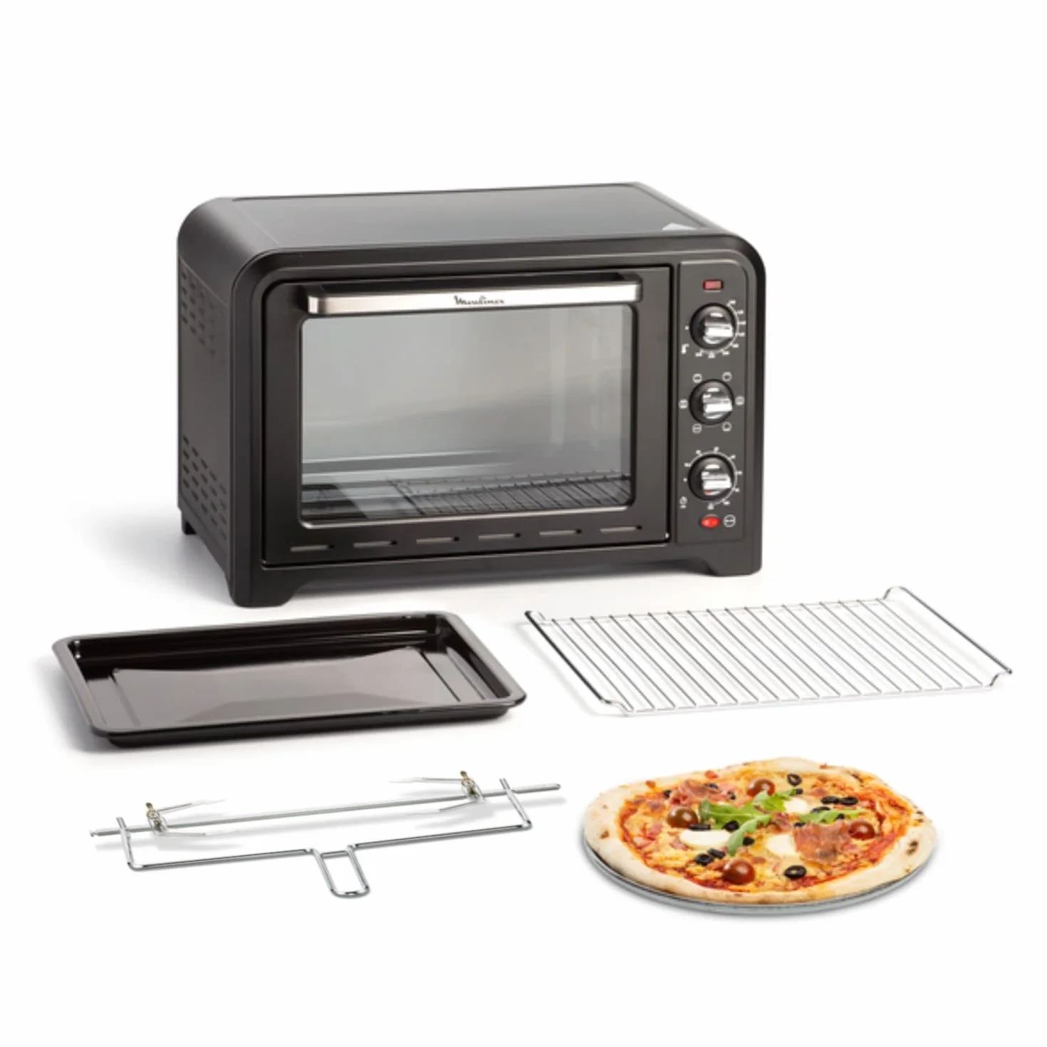 Moulinex Piekarnik elektryczny Optimo OX485810, pojemność 39 litrów, 220-240V, 50-60Hz, 2000W