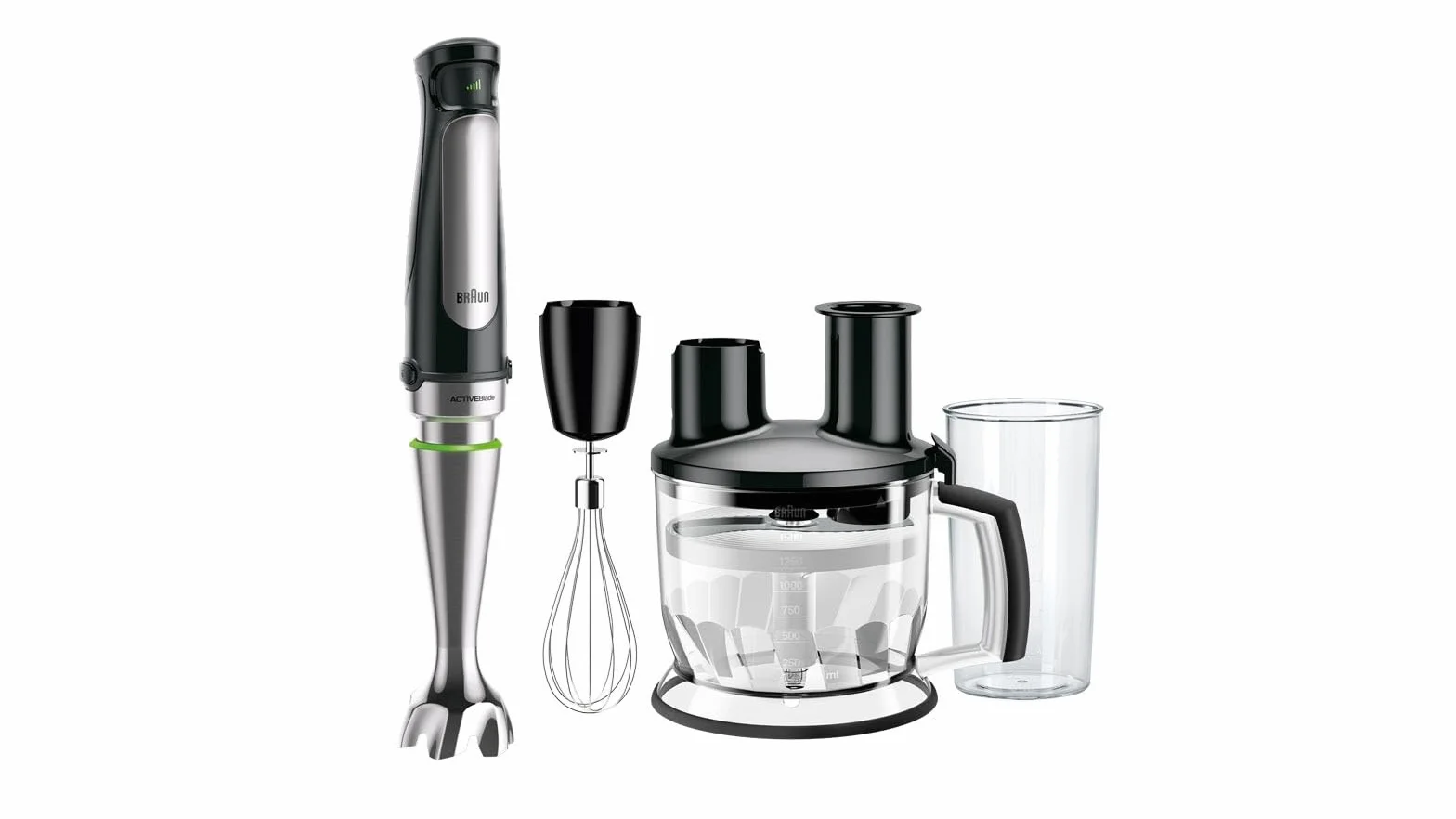 Braun MultiQuick 7 MQ 7075X blender ręczny immersyjny ze stali nierdzewnej ActiveBlade