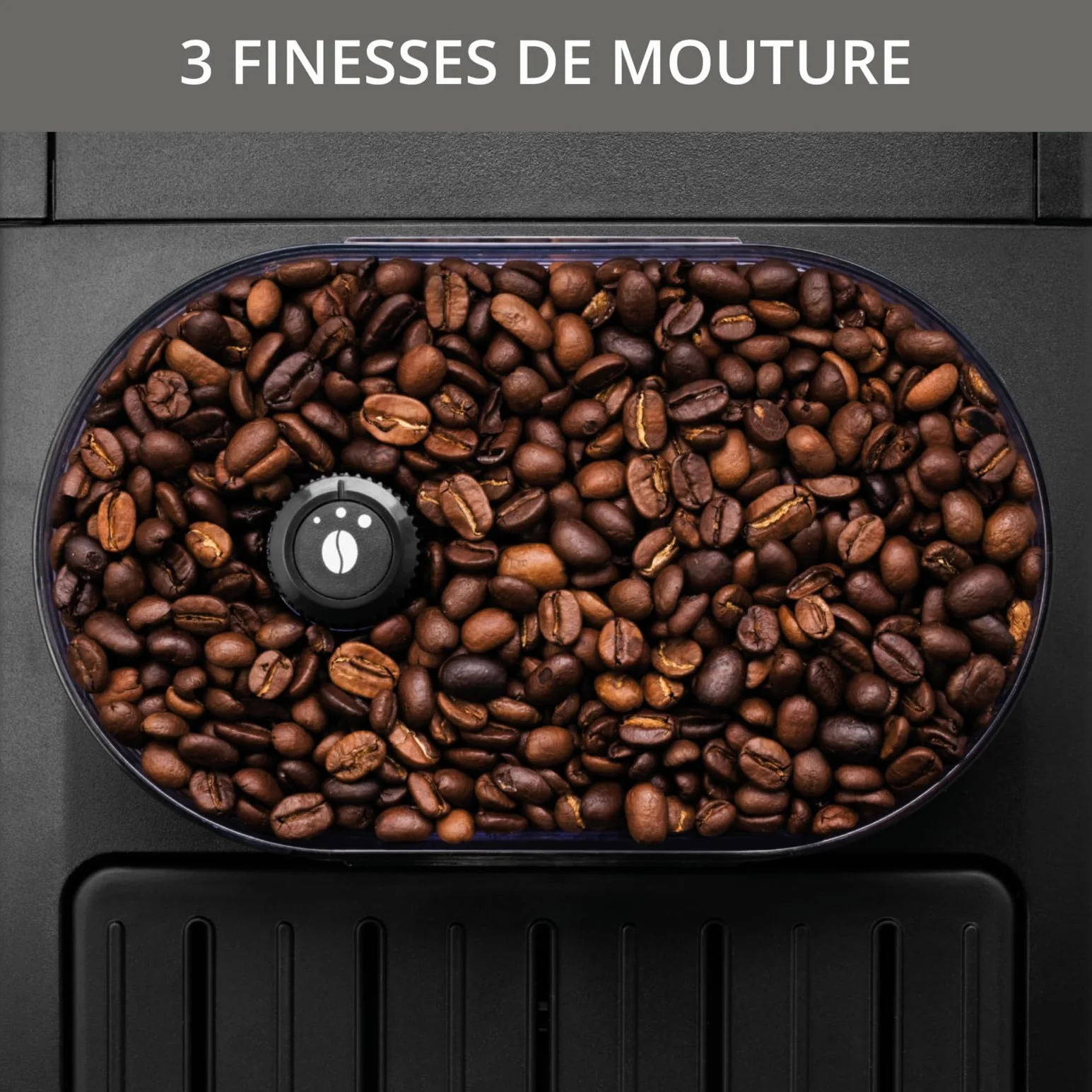 Krups Essential Noir Ekspres do Kawy, Czarny, 1,6L