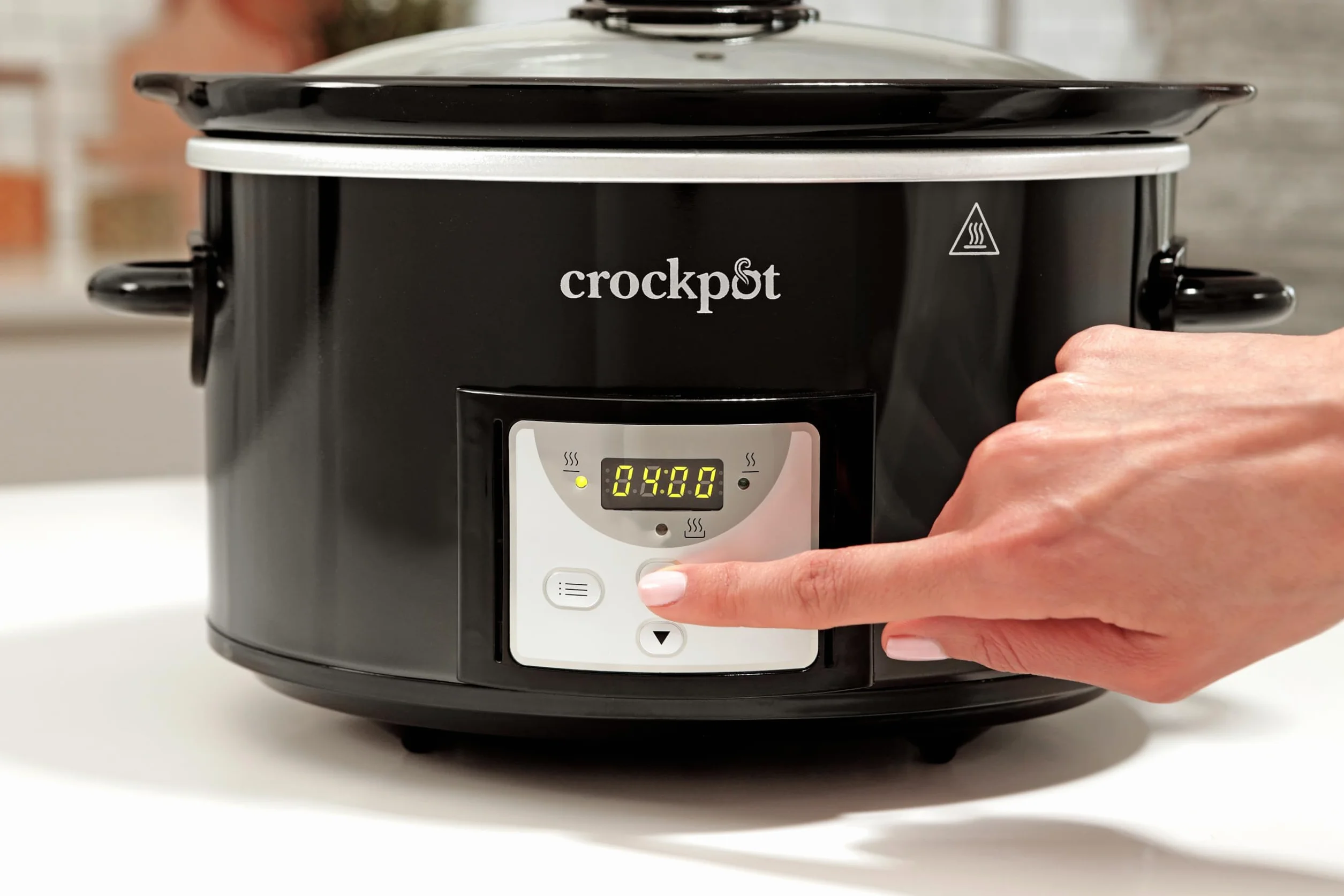 Crockpot cyfrowy wolnowar 3,5 l programowalny timer czarny CSC113X