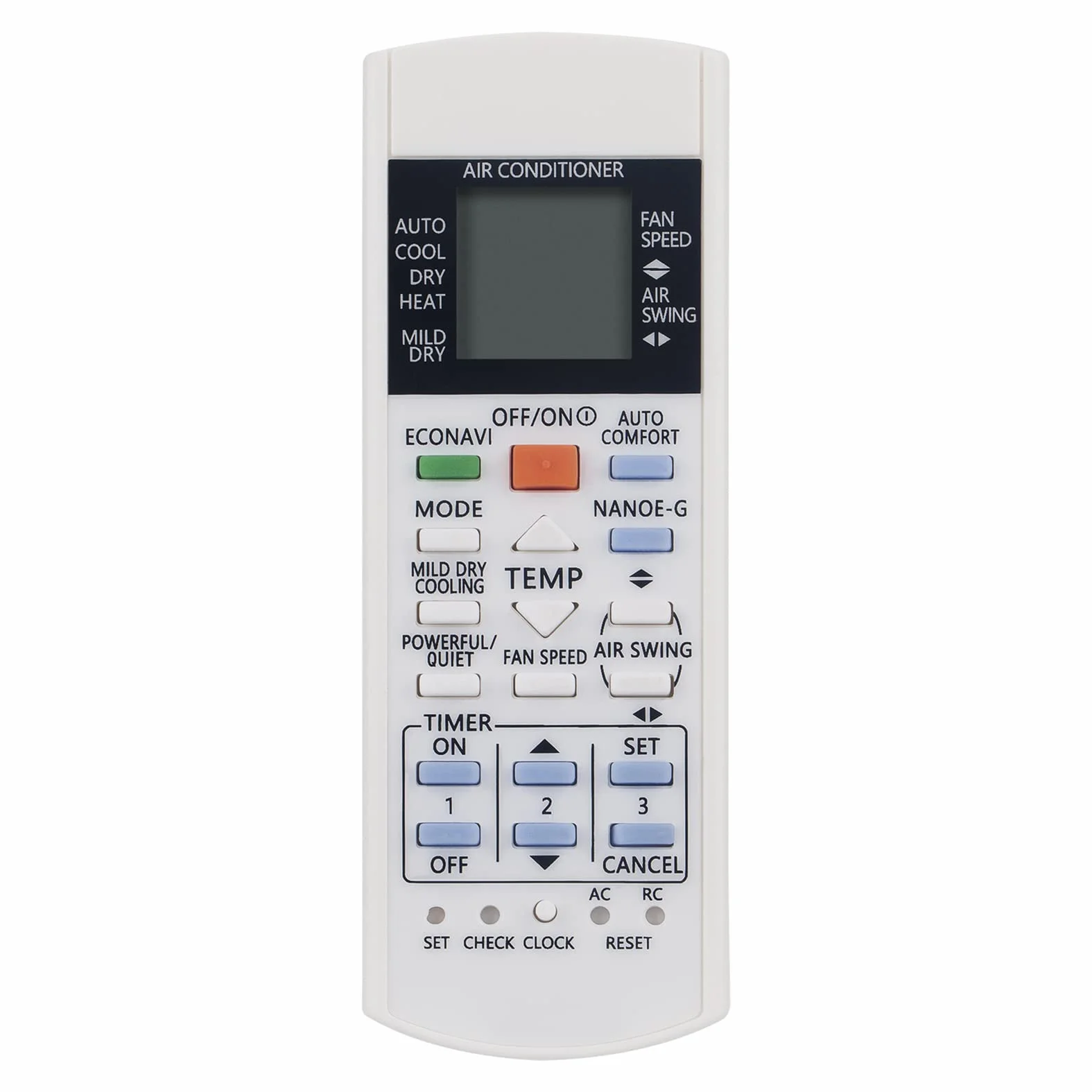 ALLIMITY Zamienny Pilot Klimatyzacji Odpowiedni dla Panasonic Air Conditioner A75C3300 A75C3208 A75C3706
