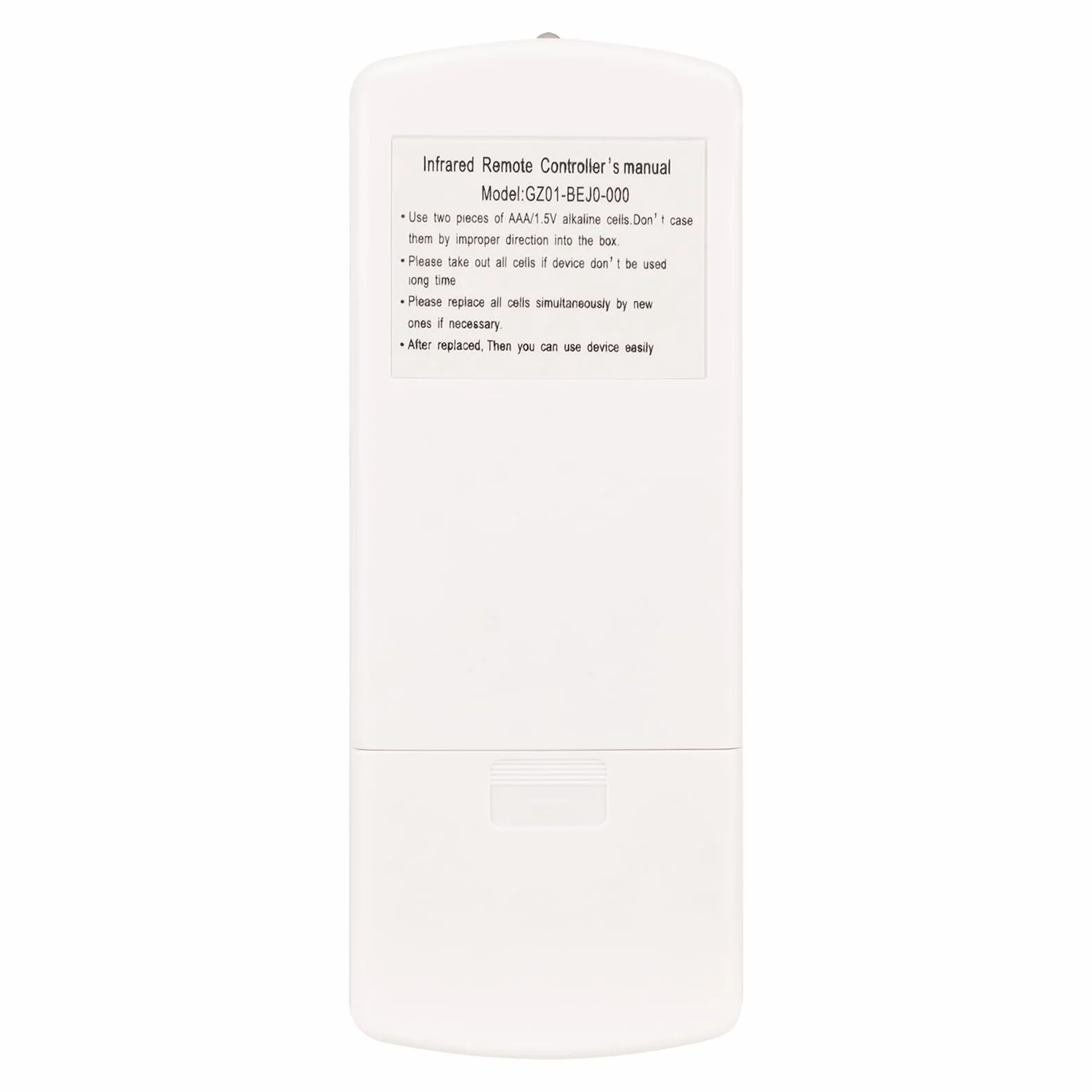 ALLIMITY Zamienny Pilot Klimatyzacji Odpowiedni dla Galanz Air Conditioner AC A/C GZ01-BEJO-000 GZ01-BEJ0-000 GZ-1002B-E1 GZ-1002B-E3