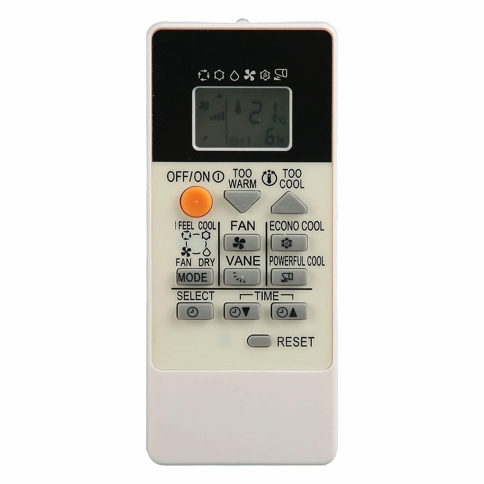 Pilot do Klimatyzatora do Mitsubishi, Zamiennik Pilota do RU18A MSZ-DM25VA MSZ-DM35VA MSZ-HJ25A MSZ-HJ35VA MSZ-HJ25VA MSZ-DM25VA-E1