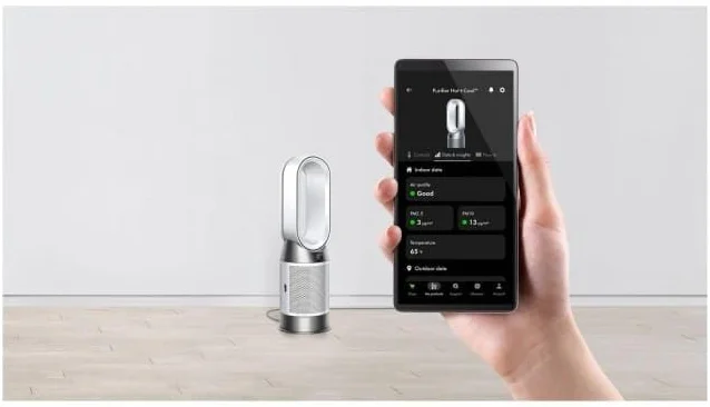 Dyson Purifier Hot+Cool HP1 oczyszczacz powietrza z wentylatorem i ogrzewaniem biały