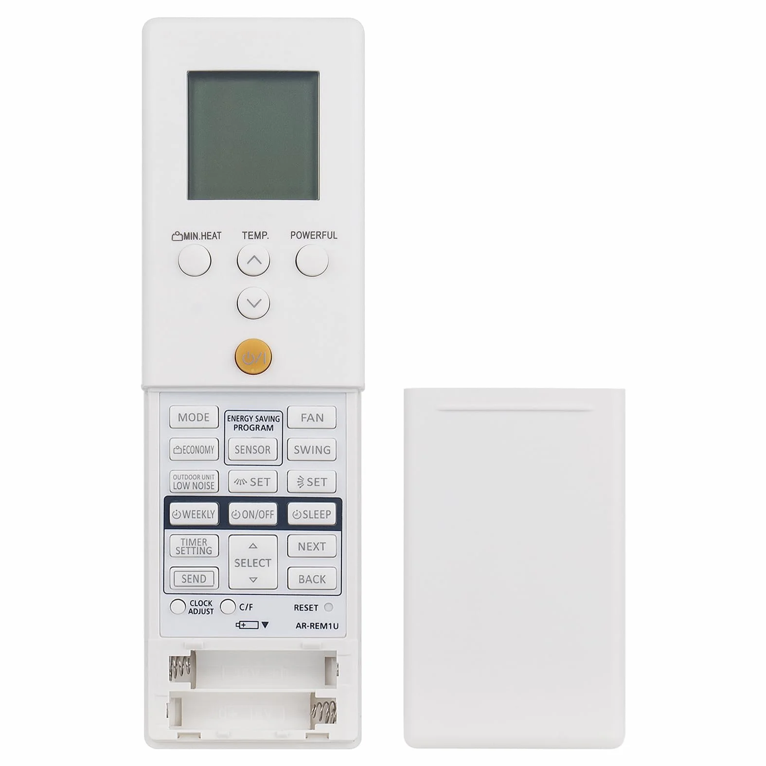 ALLIMITY Zamienny Pilot Klimatyzacji Odpowiedni dla FUJITSU Air Conditioner AC A/C AR-REY1U AR-REA2E REF3E AR-REM1U