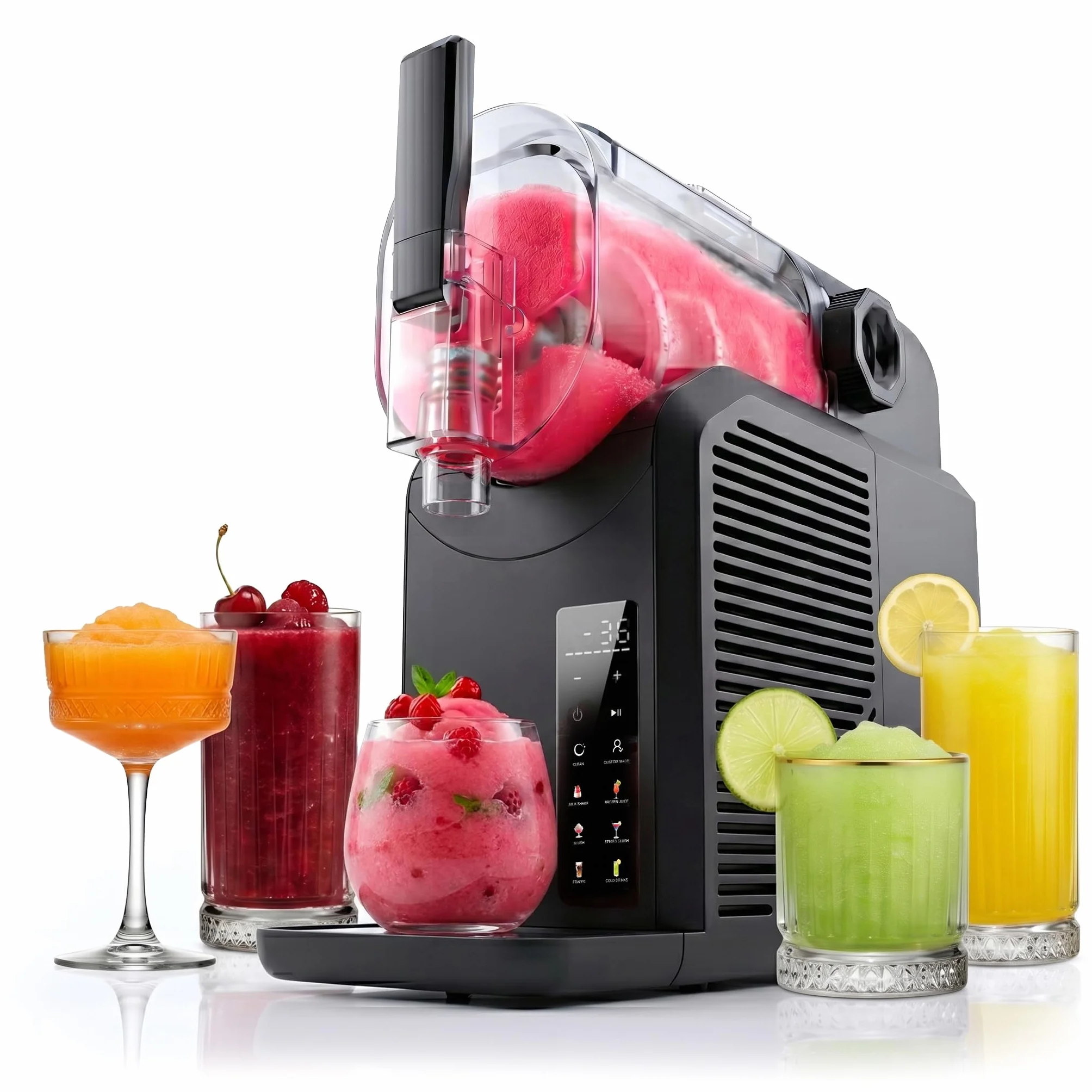Seeger SuperSlush 2L maszyna do slushy 7 programów samoczyszczenie InstantFreeze 15 min