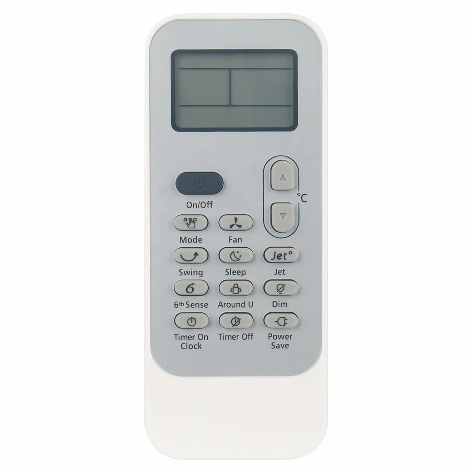 ALLIMITY Zamienny Pilot Klimatyzacji Odpowiedni dla Hisense Air Conditioner AC A/C DG11J1-31 DG11J1-32