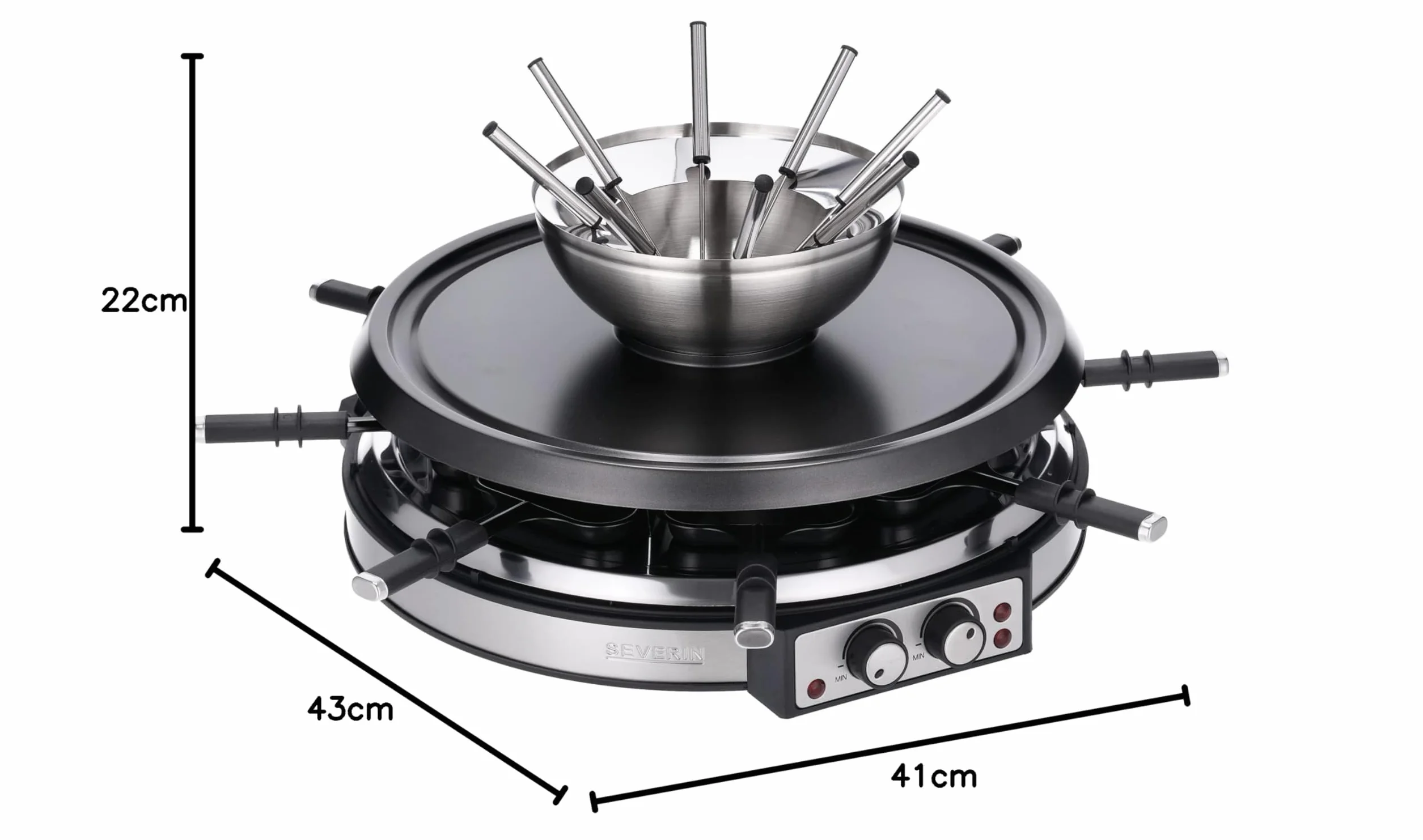 Severin Rg 2348 Grill Czarny