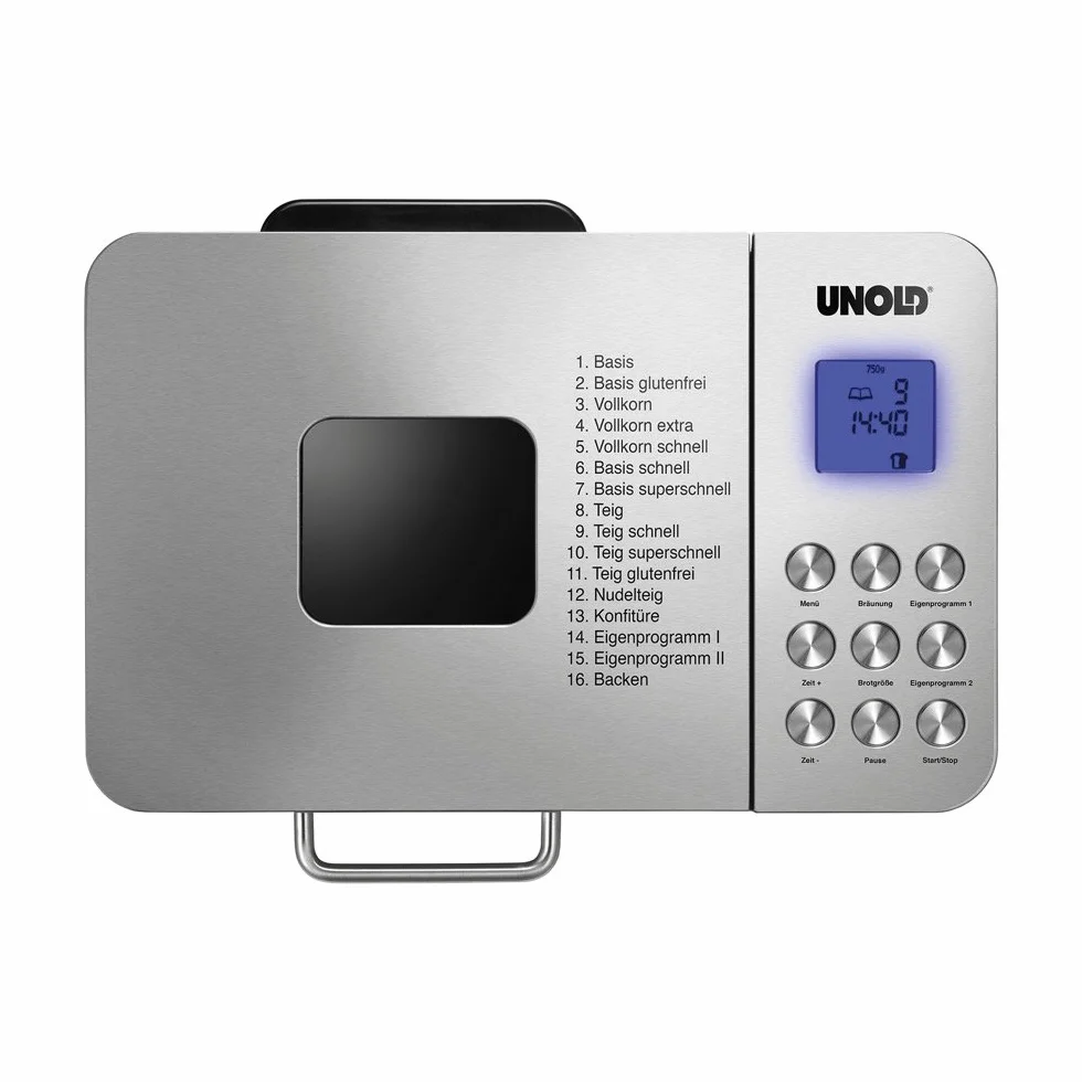 Unold 68456 Backmeister Edel automat do pieczenia chleba 550 W 750-1000 g powłoka ceramiczna 16 programów