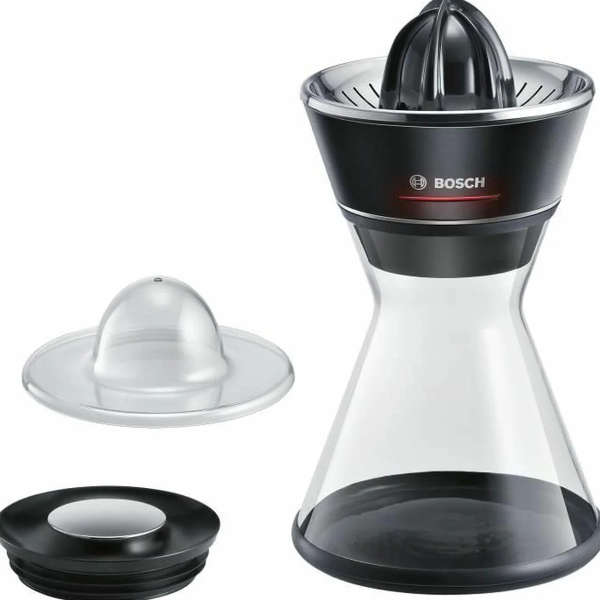 Bosch Wyciskarka Do Cytrusów MCP72GPB VitaStyle Citro, Tworzywo Sztuczne/Szkło, 40 W, Czarny
