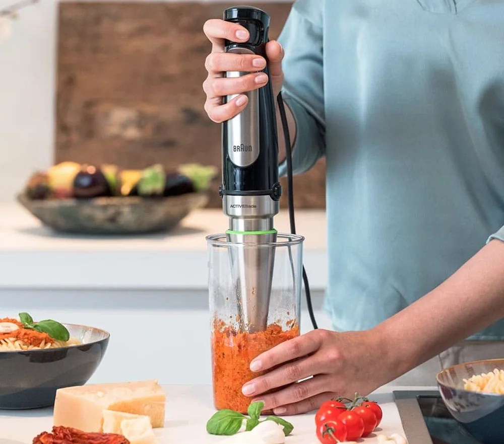 Braun Activeblade Blender Ręczny, Czarny/Srebrny, 500 ml