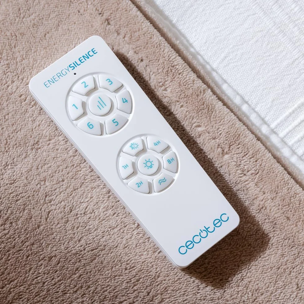 Cecotec Energysilence Aero 4250 DC wentylator sufitowy, 40 W, silnik DC, średnica 42" z 4 odwracalnymi ostrzami, światło LED, pilot zdalnego sterowania, timer, 6 prędkości