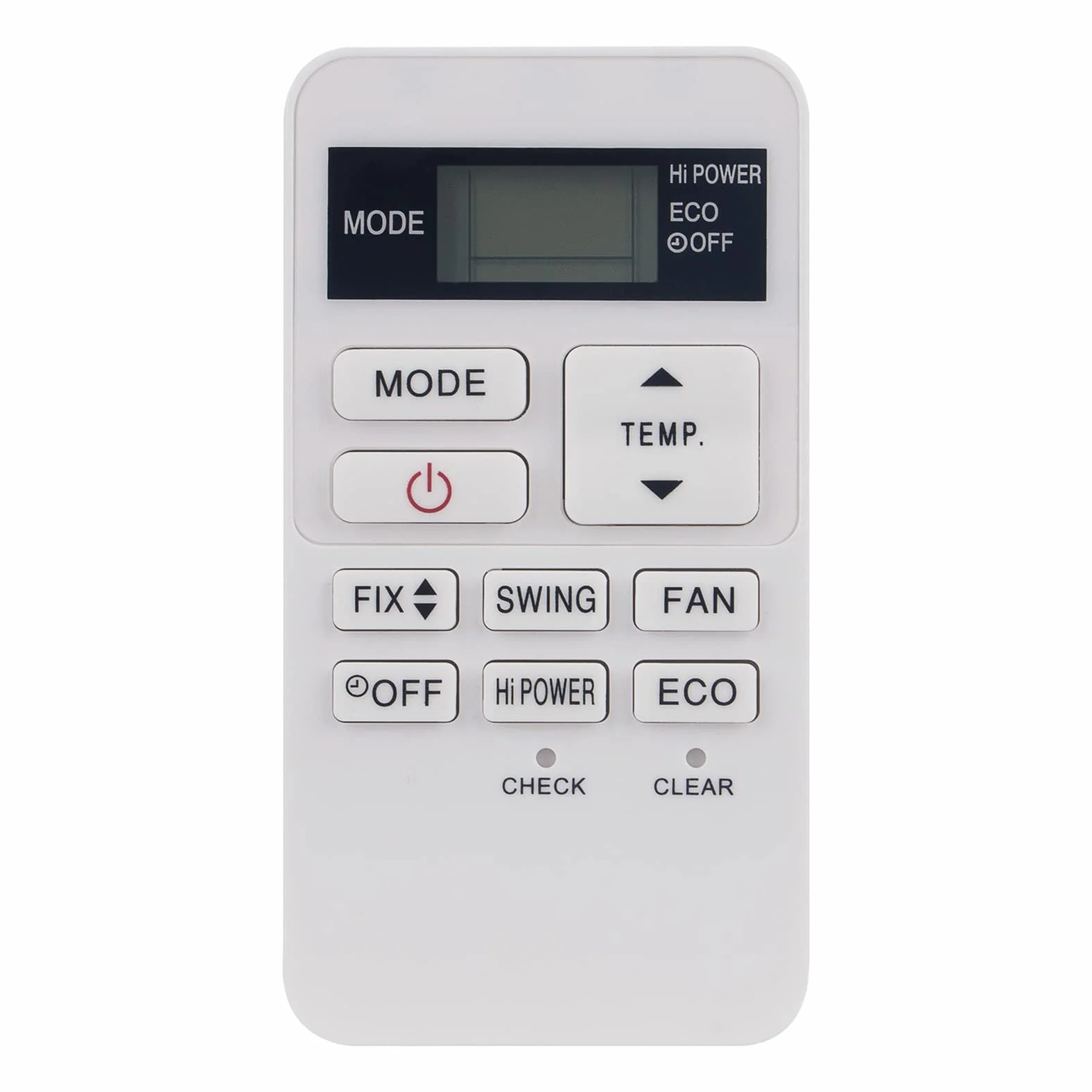 ALLIMITY Zamienny Pilot Klimatyzacji Odpowiedni dla Toshiba AC Air Conditioner BRC-ASX11E-C BRCASX11EC