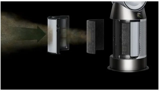 Dyson Purifier Hot+Cool HP1 oczyszczacz powietrza z wentylatorem i ogrzewaniem biały