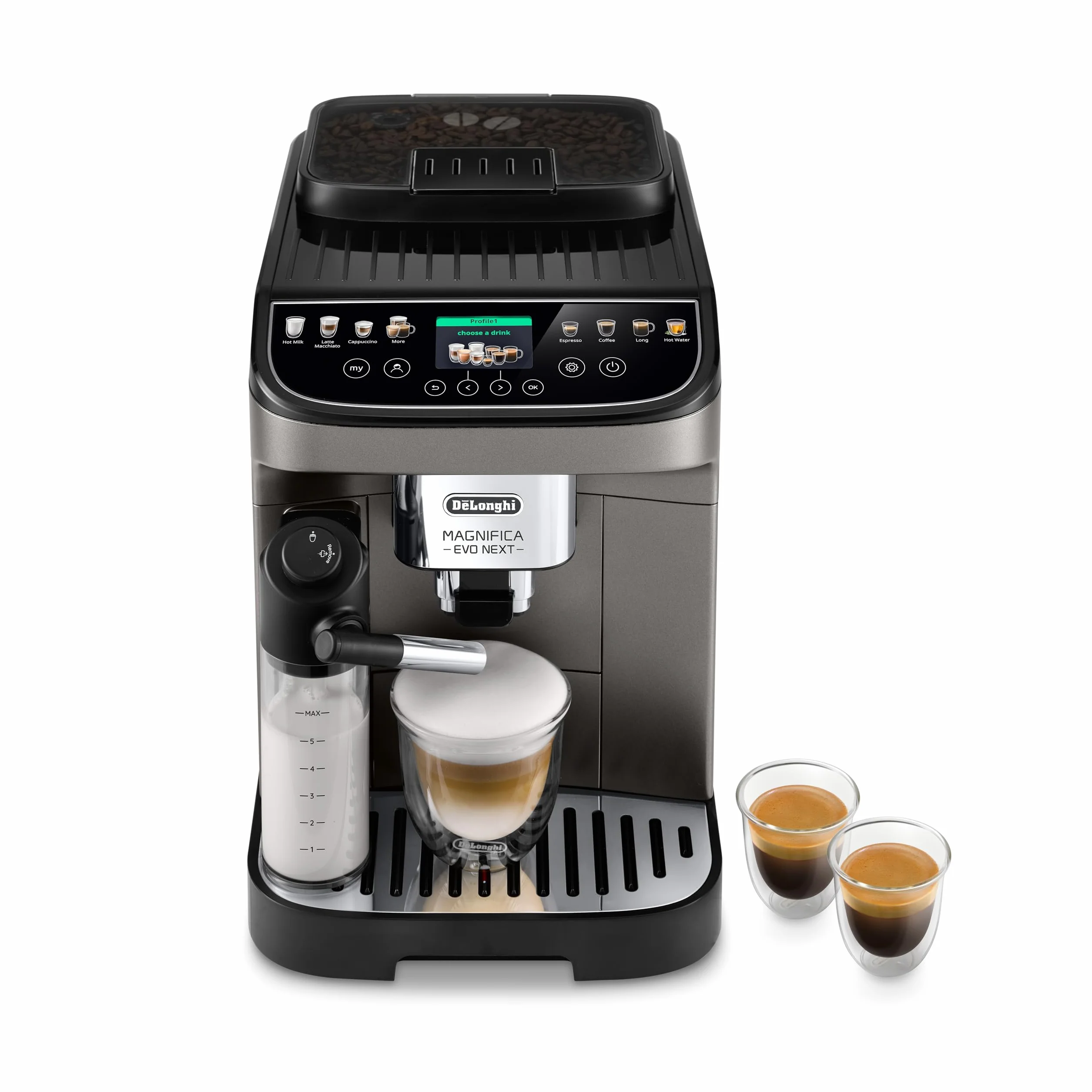 De'Longhi Ekspres do Kawy ECAM312.80.TB Automatyczny 1450 W Czarny Tytanowy
