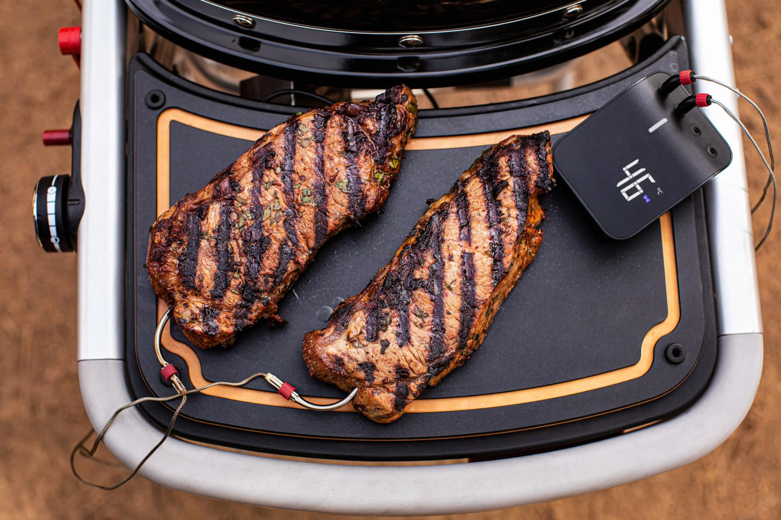 Weber Connect Smart Grilling Hub inteligentny termometr do mięsa Bluetooth, 4 sondy