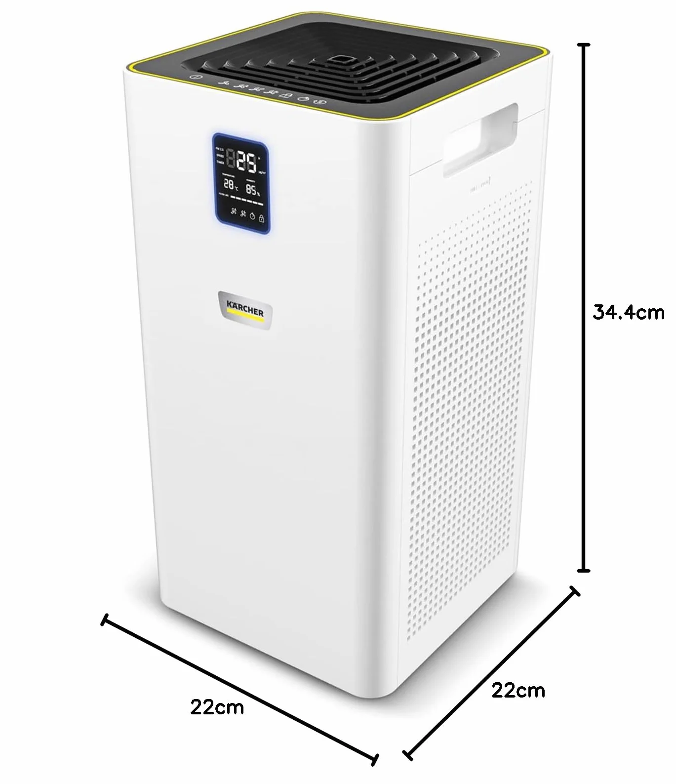 Kärcher Oczyszczacz Powietrza AF 20, 220 m³/h, 20 m², 99.95% Cząsteczek do 0.3 μm