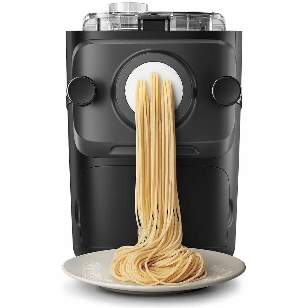 Philips Seria 7000 Urządzenie do wyrobu makaronu Automatyczne ważenie 8 tarczy formujących Czarny HR2665/93