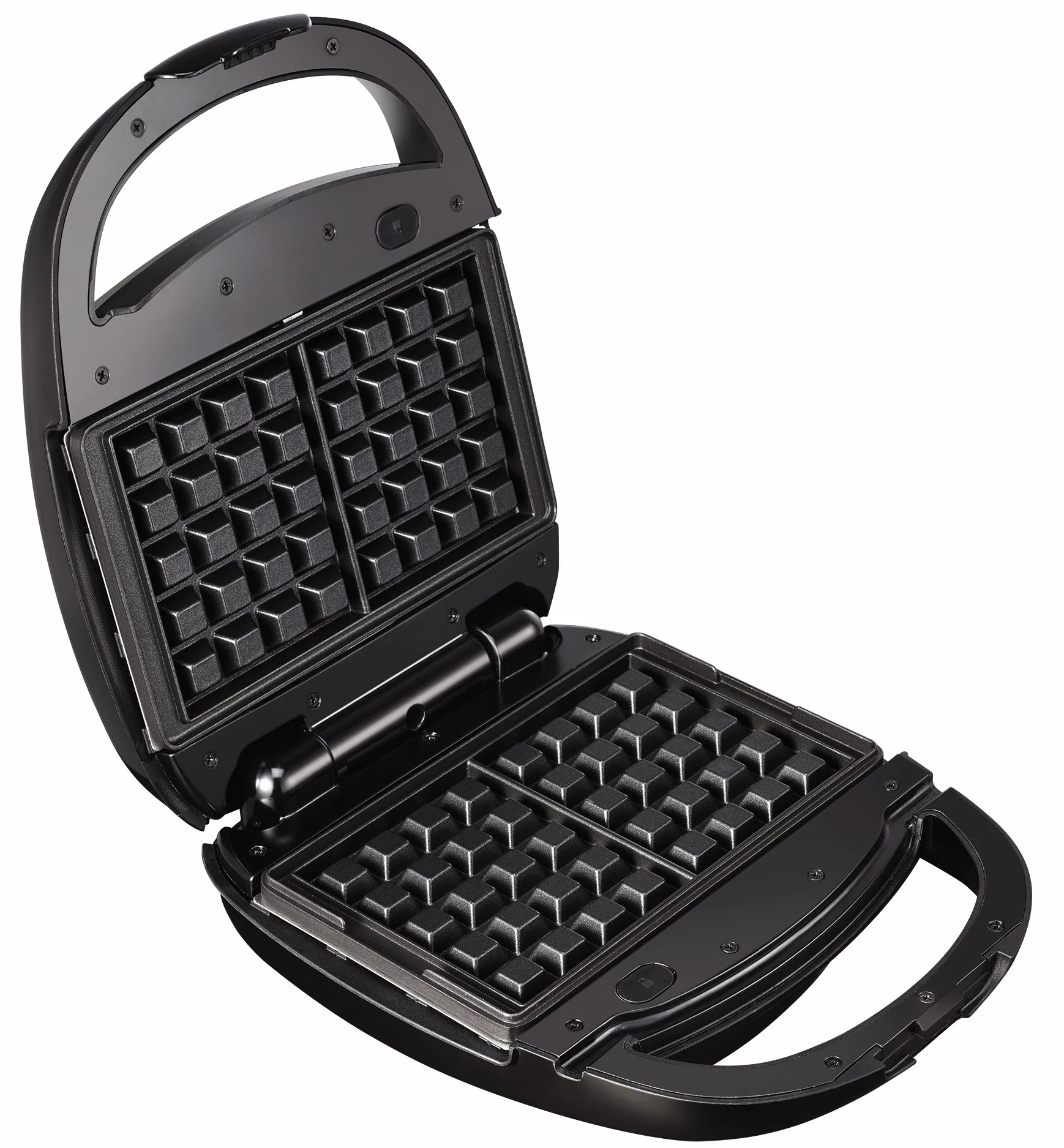 Tefal SW341B Snack Time Gofrownica i Opiekacz 2 w 1, moc 700 W, snack collection, czarny