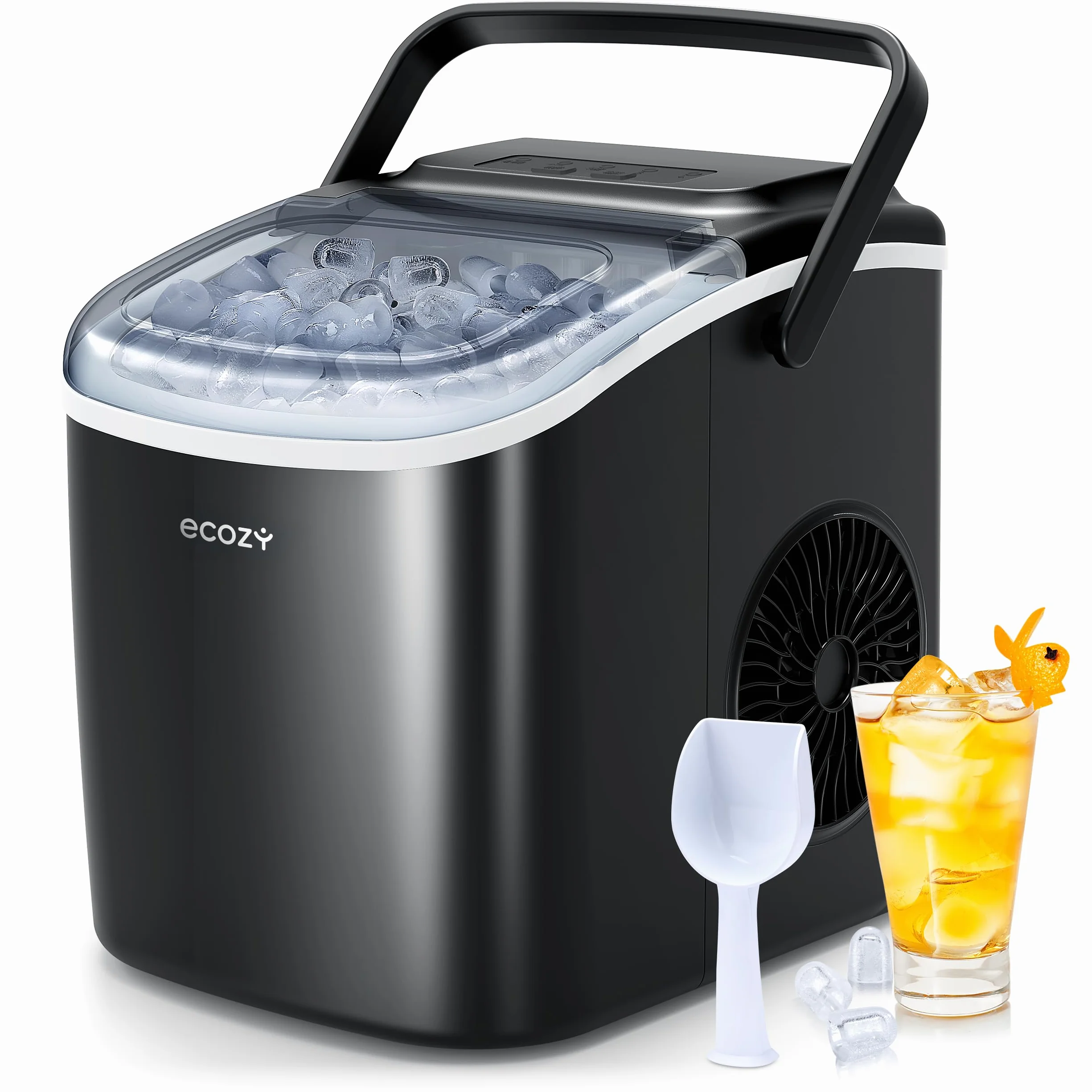 ecozy Maszyna do kostek lodu Samoczyszcząca 12 KG/24H 2 rozmiary