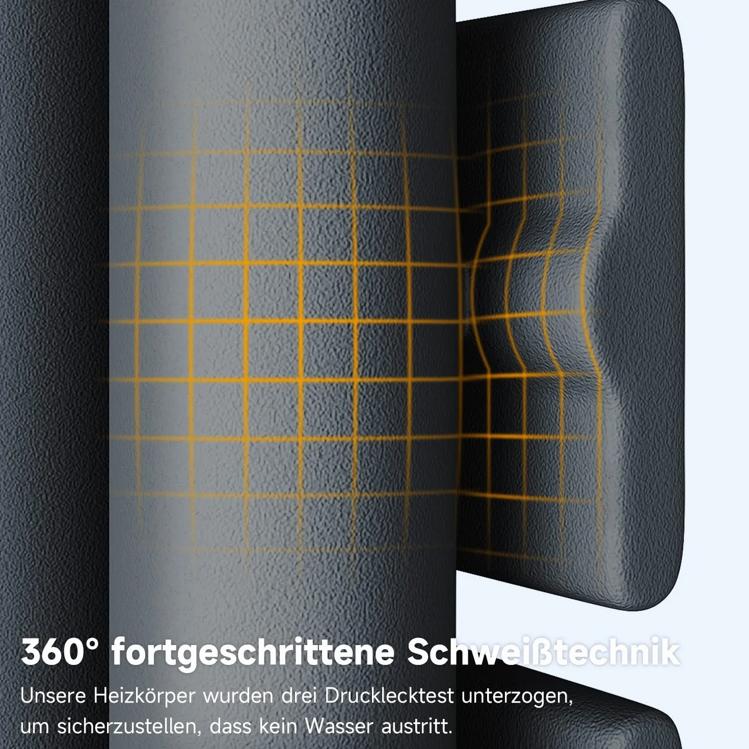 SONNI Grzejnik łazienkowy płaski 762 x 500 mm antracyt 679 W przyłącze boczne