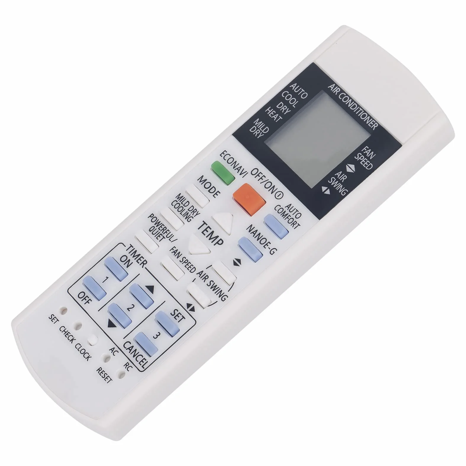 ALLIMITY Zamienny Pilot Klimatyzacji Odpowiedni dla Panasonic Air Conditioner A75C3300 A75C3208 A75C3706