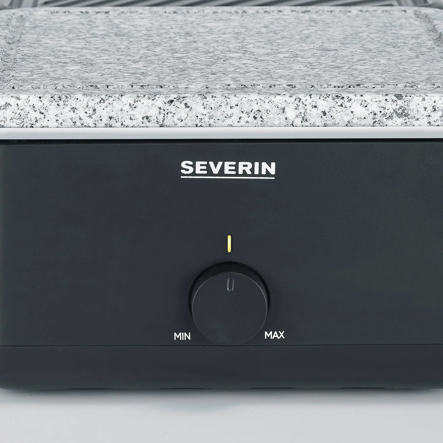 SEVERIN Raclette grill 1300 W z kamieniem naturalnym i płytą grillową 8 patelniami RG 2366 czarny