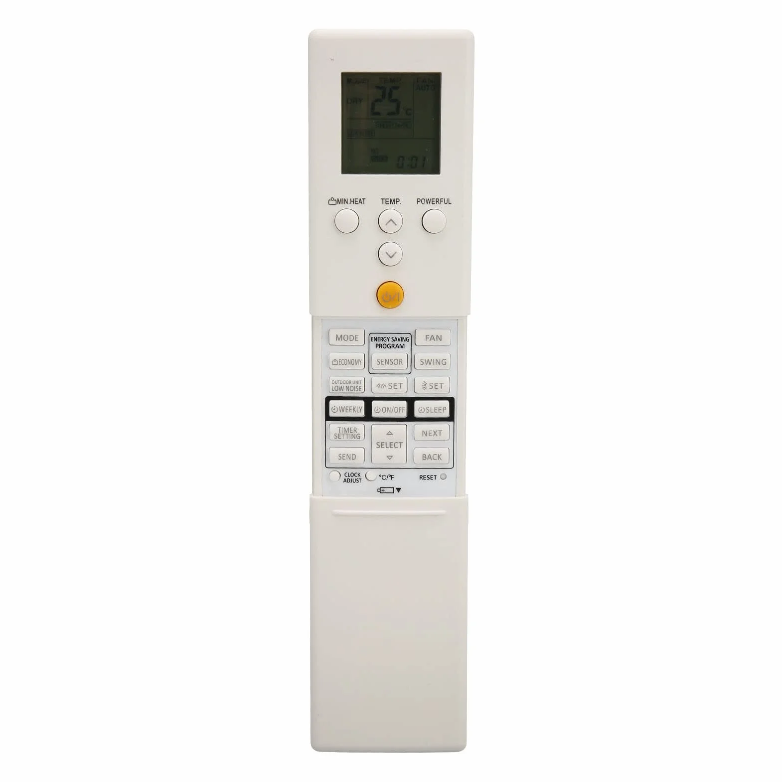 Uniwersalny pilot do klimatyzatora, AC232A 8 w 1 kontroler klimatyzacji kompatybilny z Fujitsu AR REG1U ARREG1U AGU9RLF AGU12RLF AGU15RLF