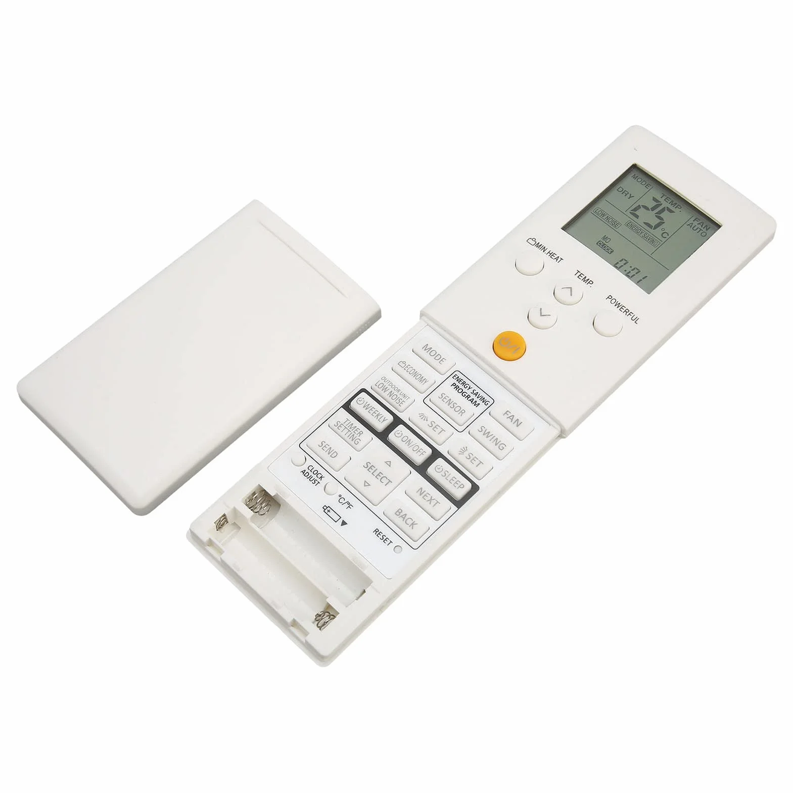 Pilot do klimatyzatora do Fujitsu AR-REG1U AR-RED1U AR-REF1U AR-REM1U AR-REY1U AR-REA1E AR-REA2E AR-REB1E AR-REB2E AR-REF1E AR-REF2E AR-REF3E AR-REF4E AR-REJ1E