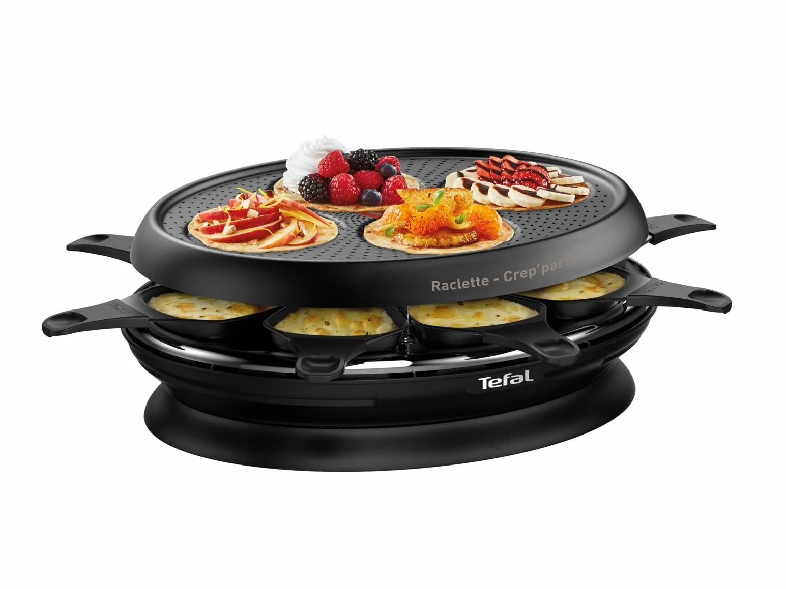 Tefal Przyrząd do rakli 1050 W Powerglide Thermo-Spot Store'inn czarny