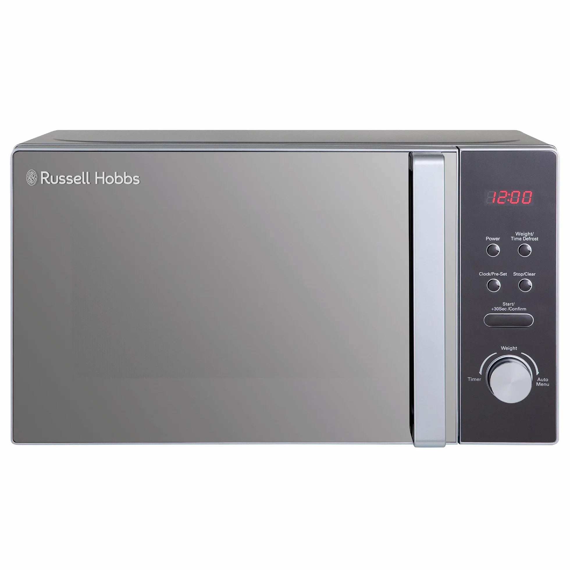 Russell Hobbs RHM2076S kuchenka mikrofalowa 800 W 20 l srebrna