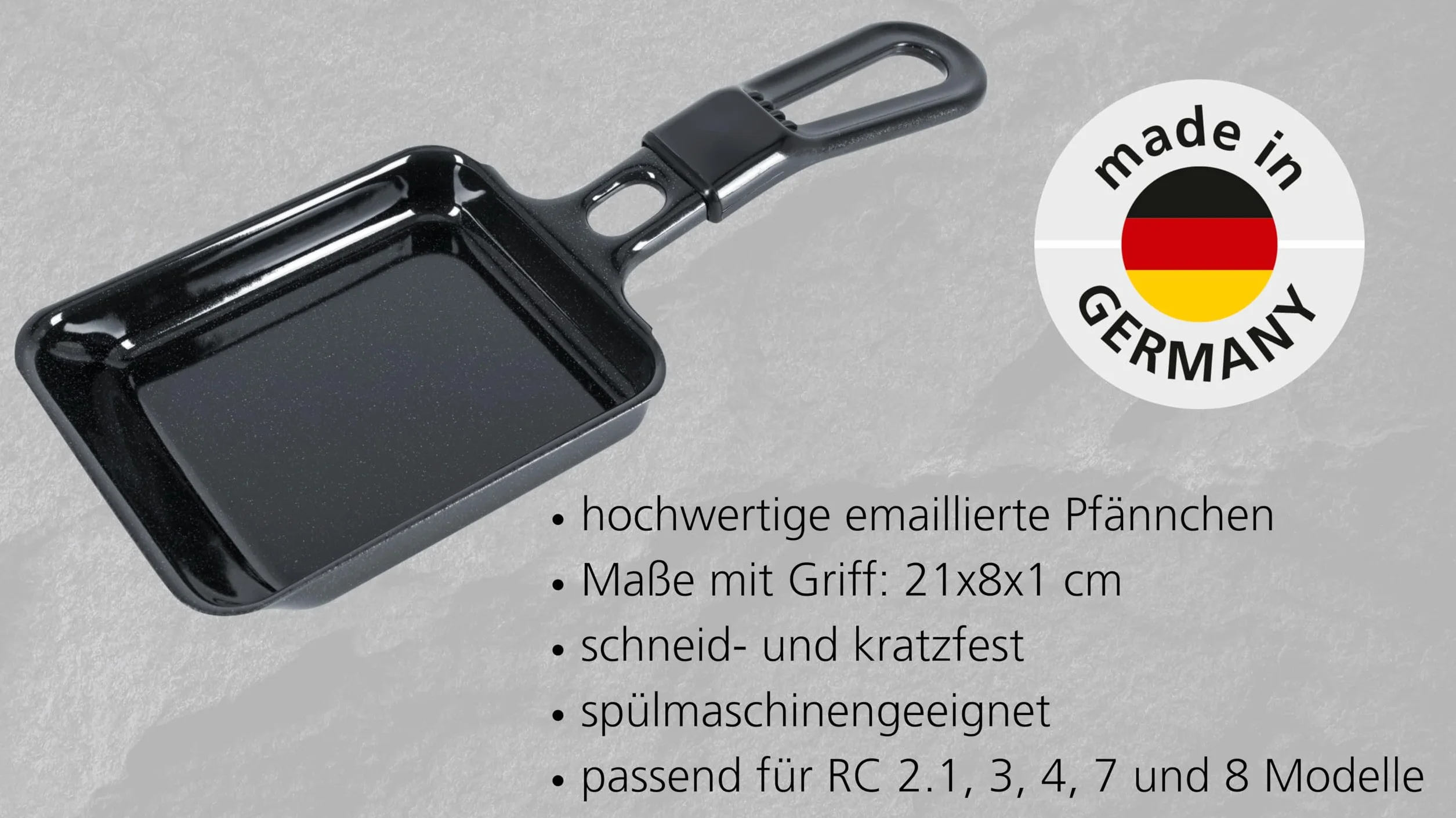 Steba zestaw 4 szt uniwersalne patelnie do raclette