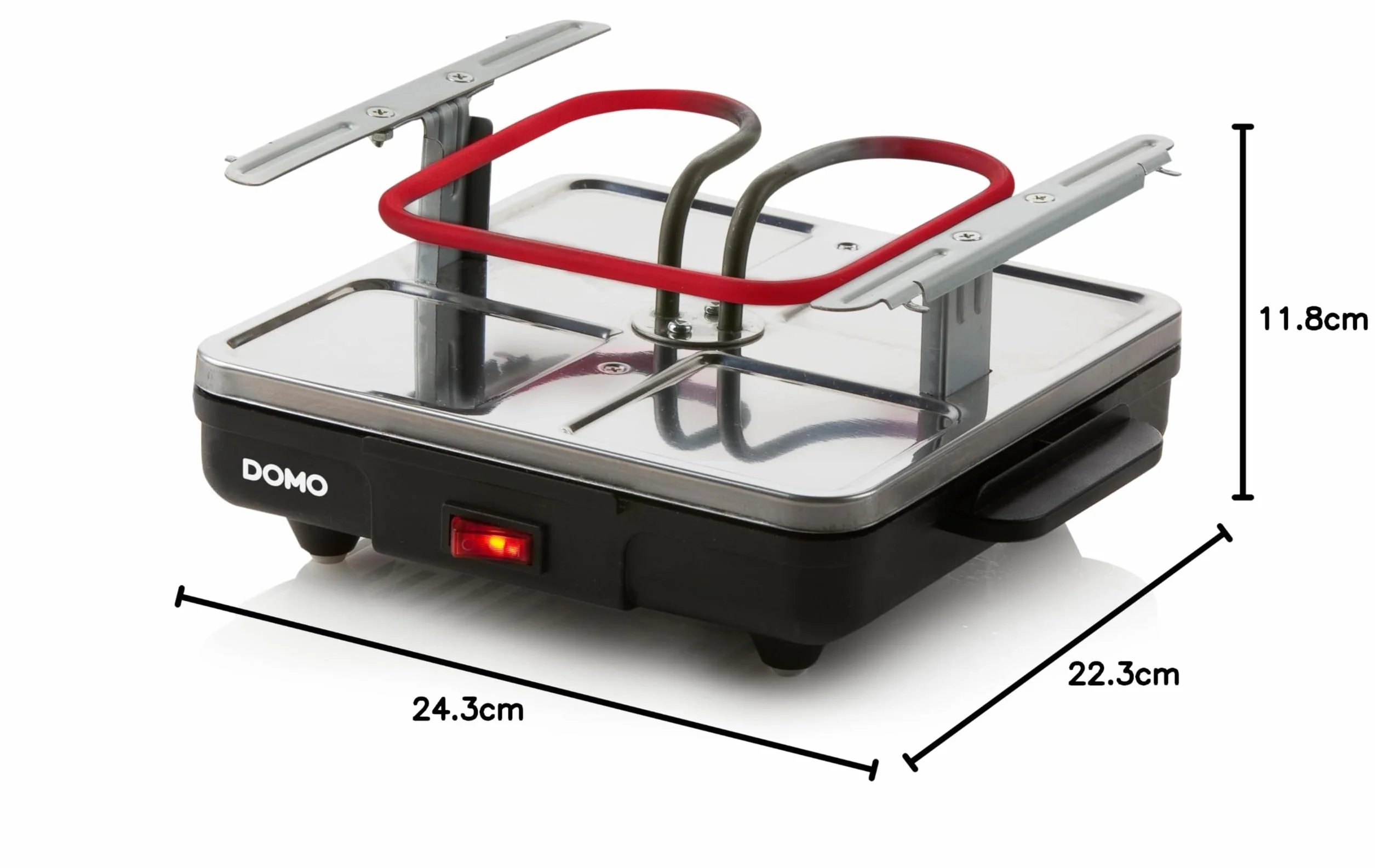 Domo DO9147G grill raclette 600 W metal 1 litr czarny