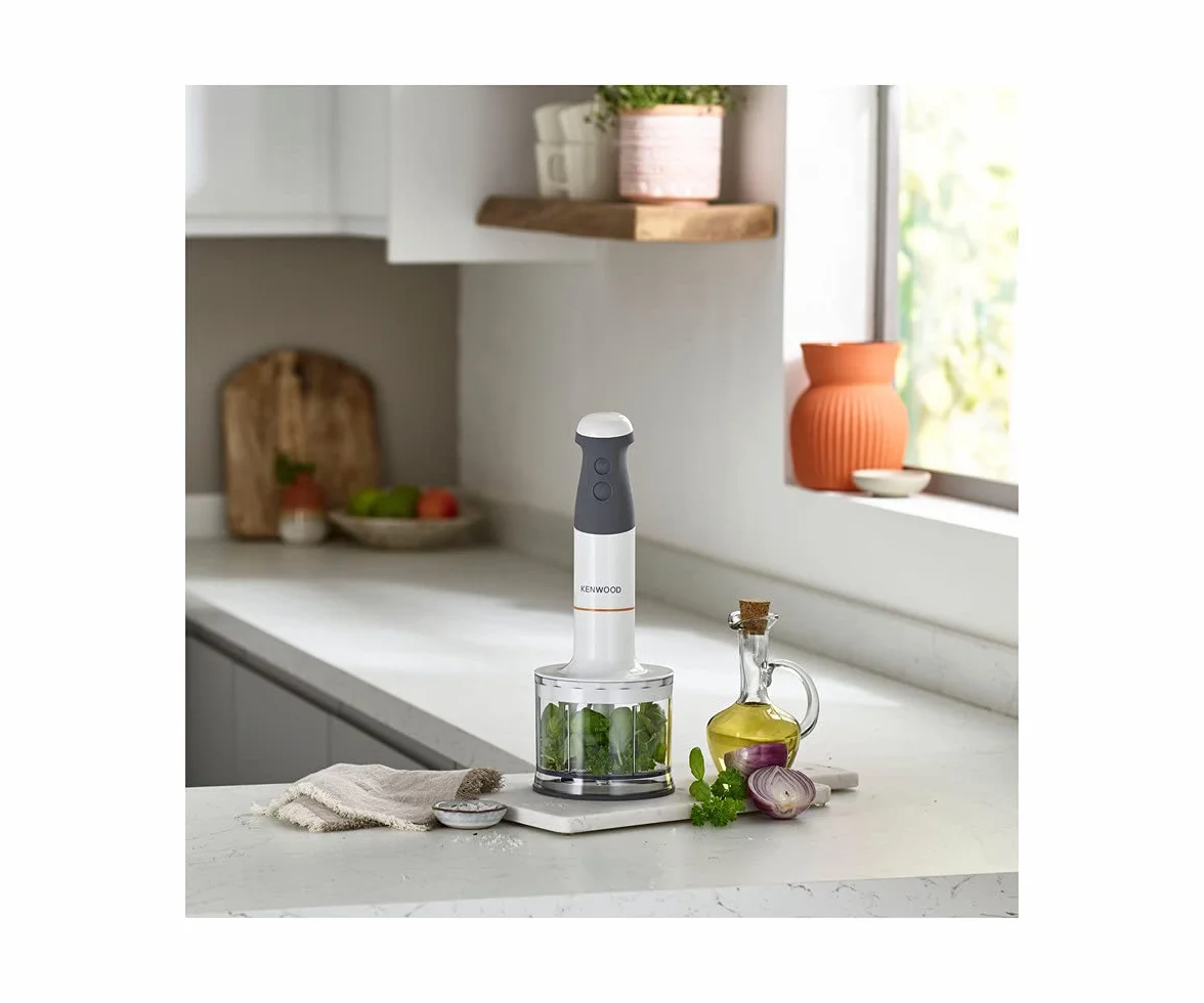 Kenwood blender ręczny Triblade XL HBM40.306WH 850 W stal nierdzewna biały szary