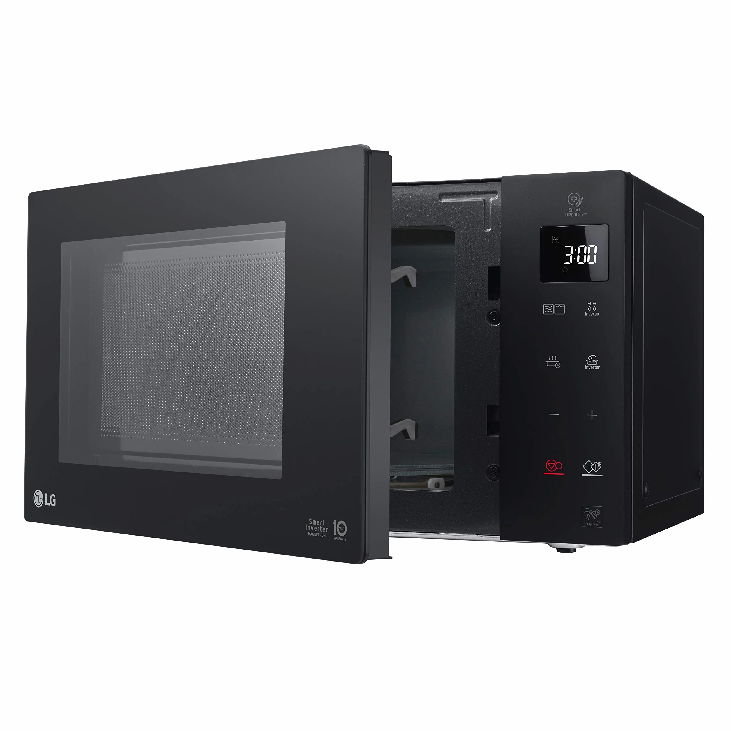 LG neochef Comptoir du kuchenka mikrofalowa kombinowana 23 l, 1150 W, czarna