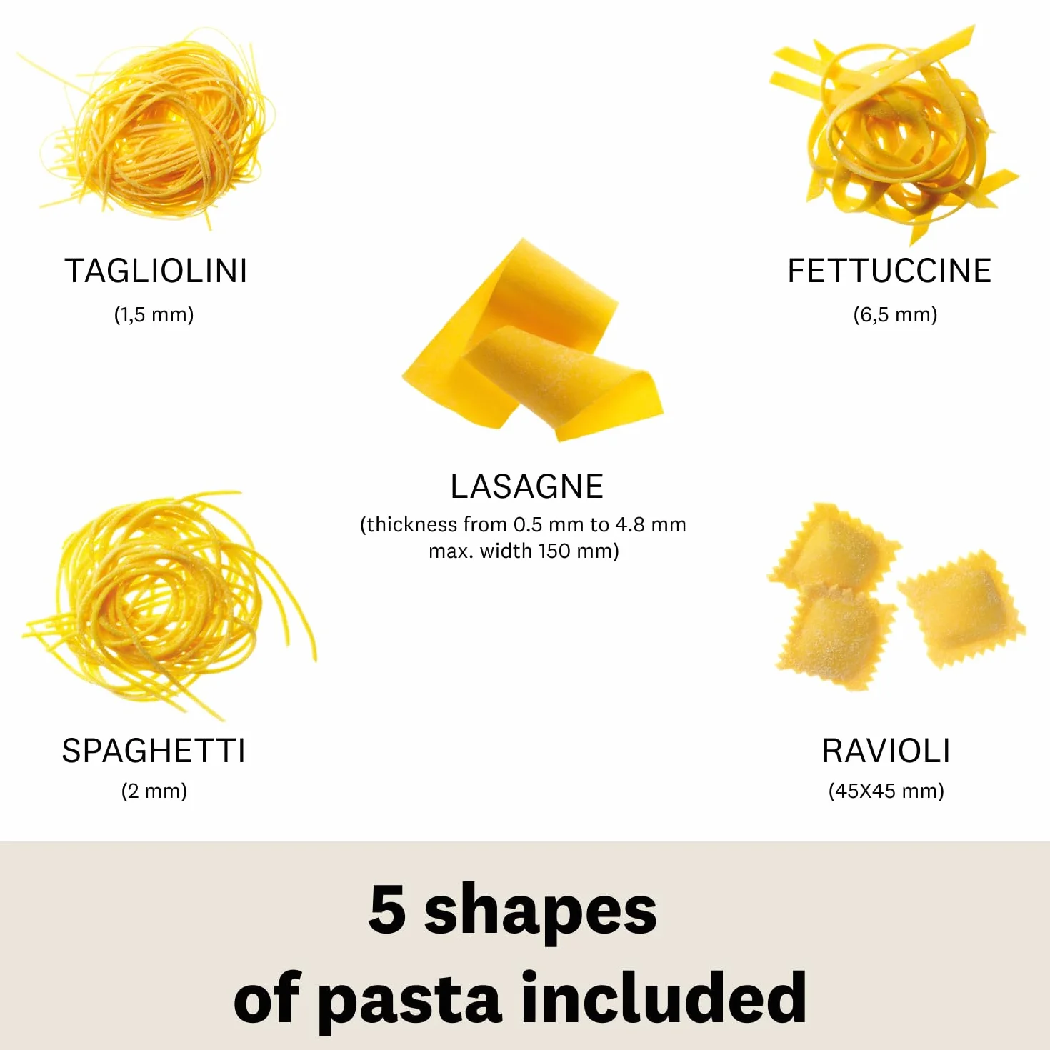 Marcato Gs-Pastaset Maszynka do Makaronu, Srebrny, 20 x 20,7 x 15,5 cm