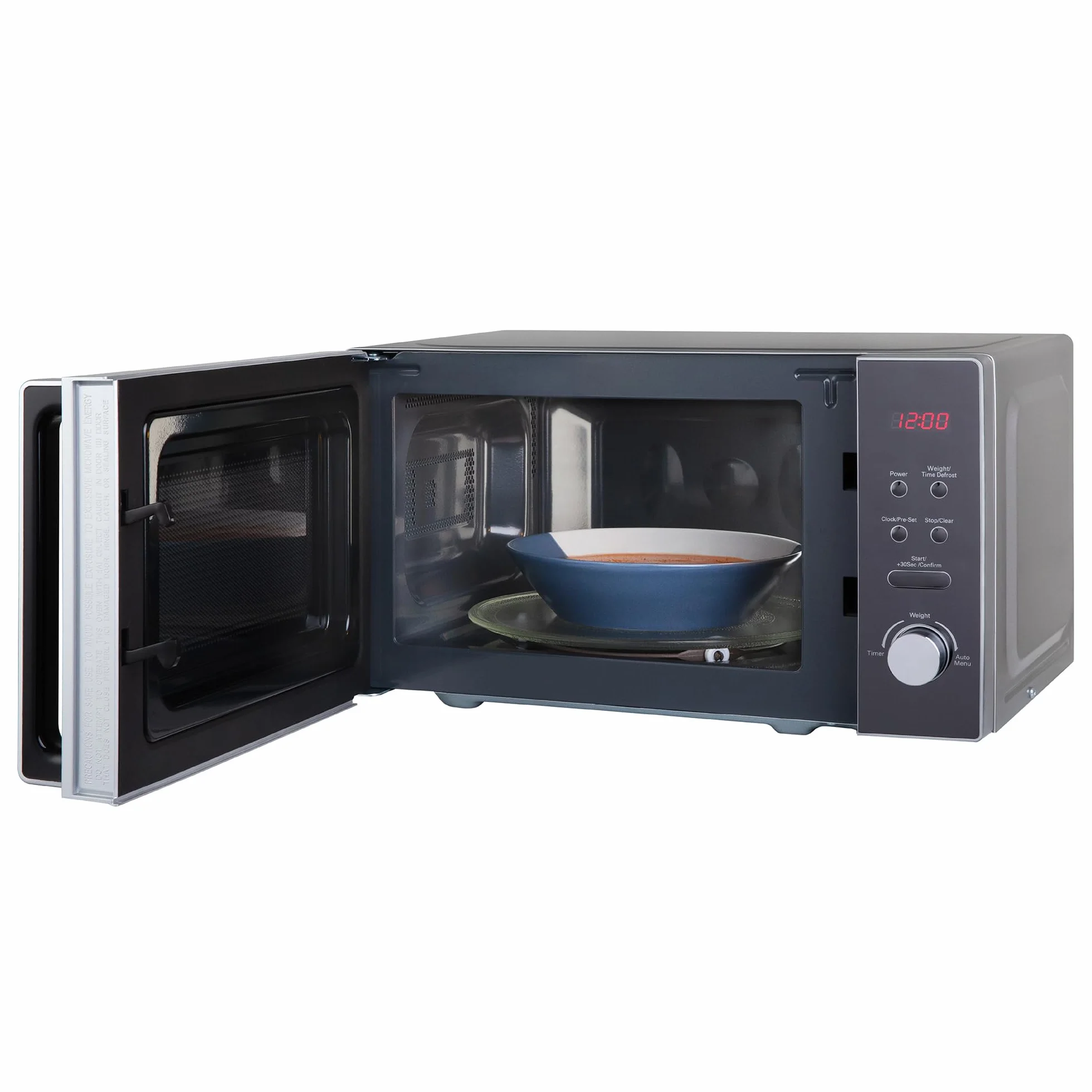 Russell Hobbs RHM2076S kuchenka mikrofalowa 800 W 20 l srebrna