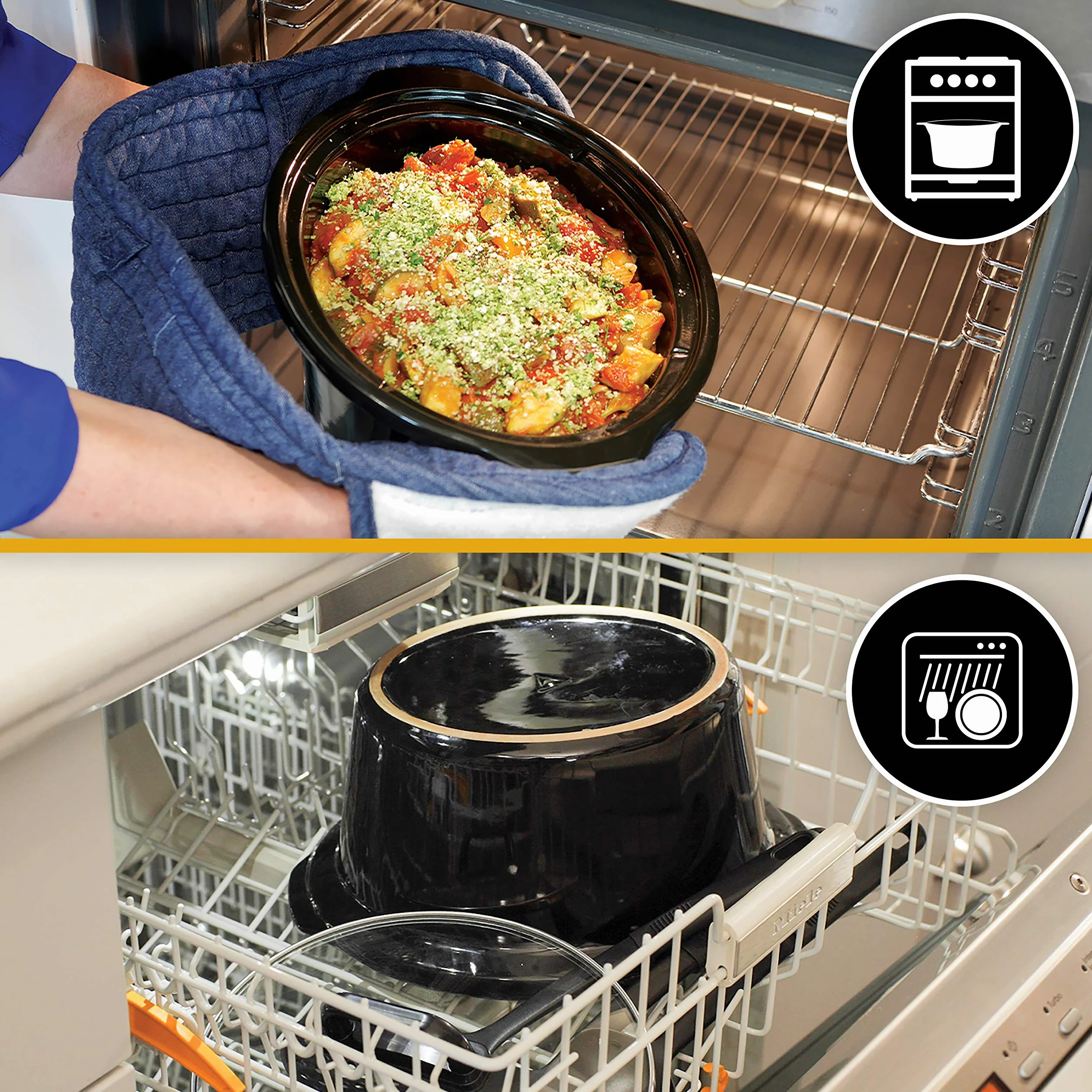 Crock-Pot Csc052X Wolnowar, Czarny, 4,7 l