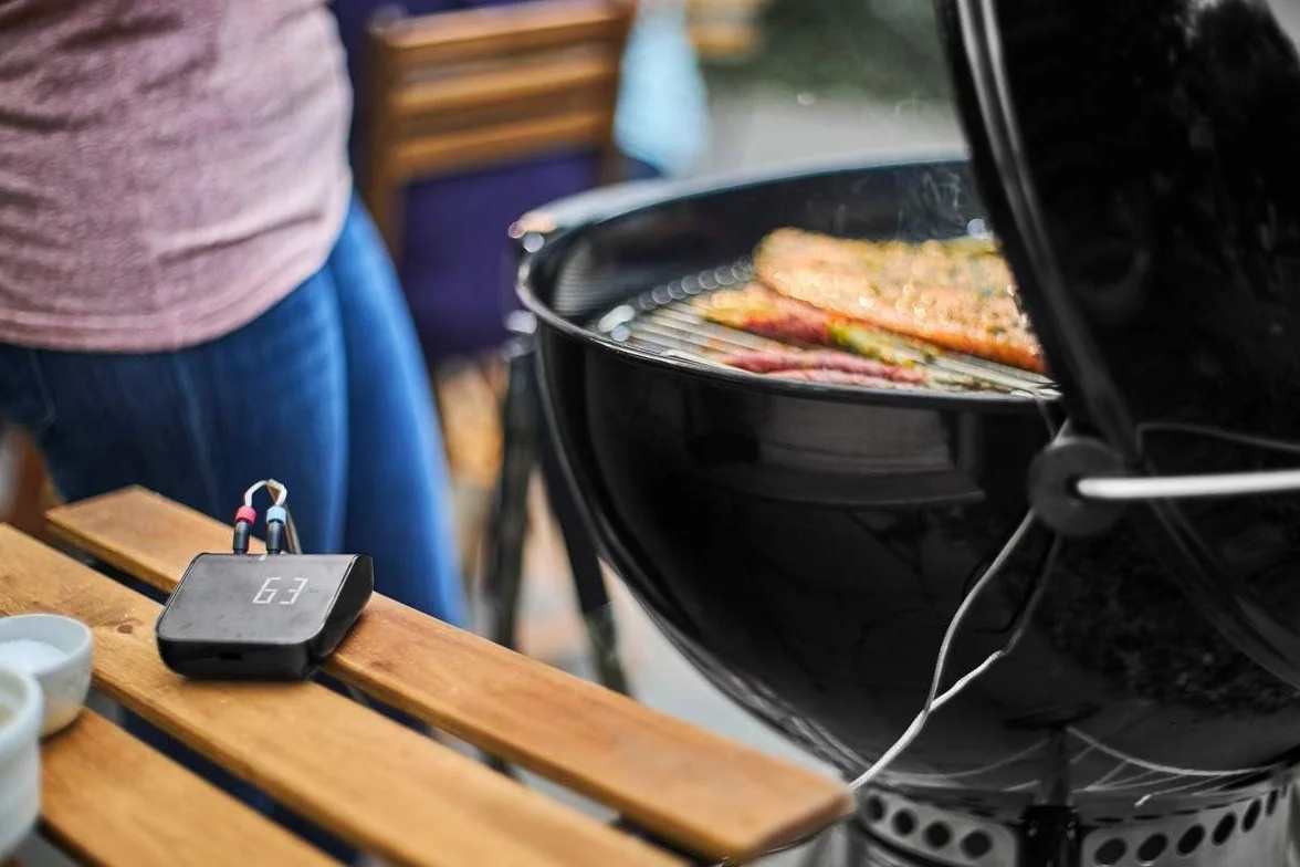 Weber Connect Smart Grilling Hub inteligentny termometr do mięsa Bluetooth, 4 sondy