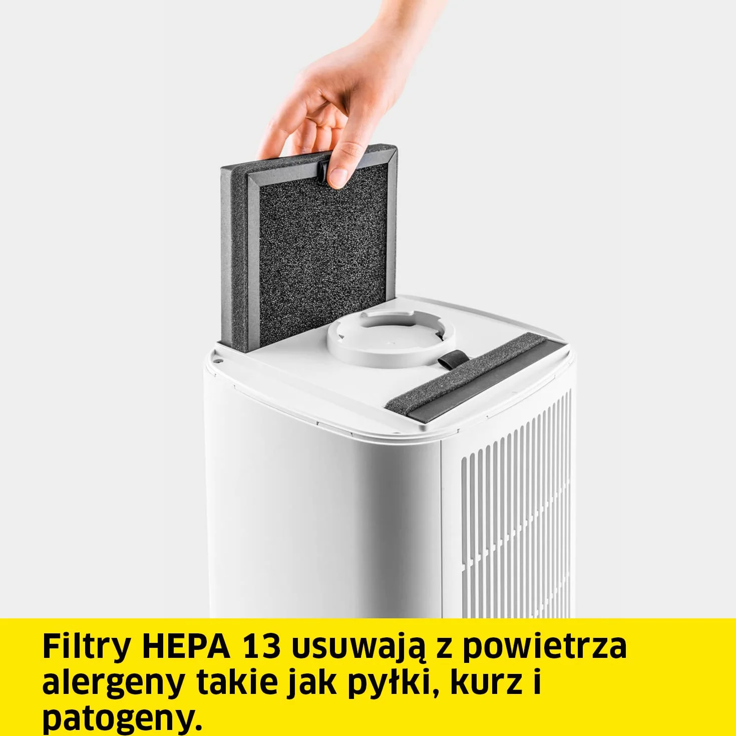Kärcher Oczyszczacz Powietrza AF 20, 220 m³/h, 20 m², 99.95% Cząsteczek do 0.3 μm