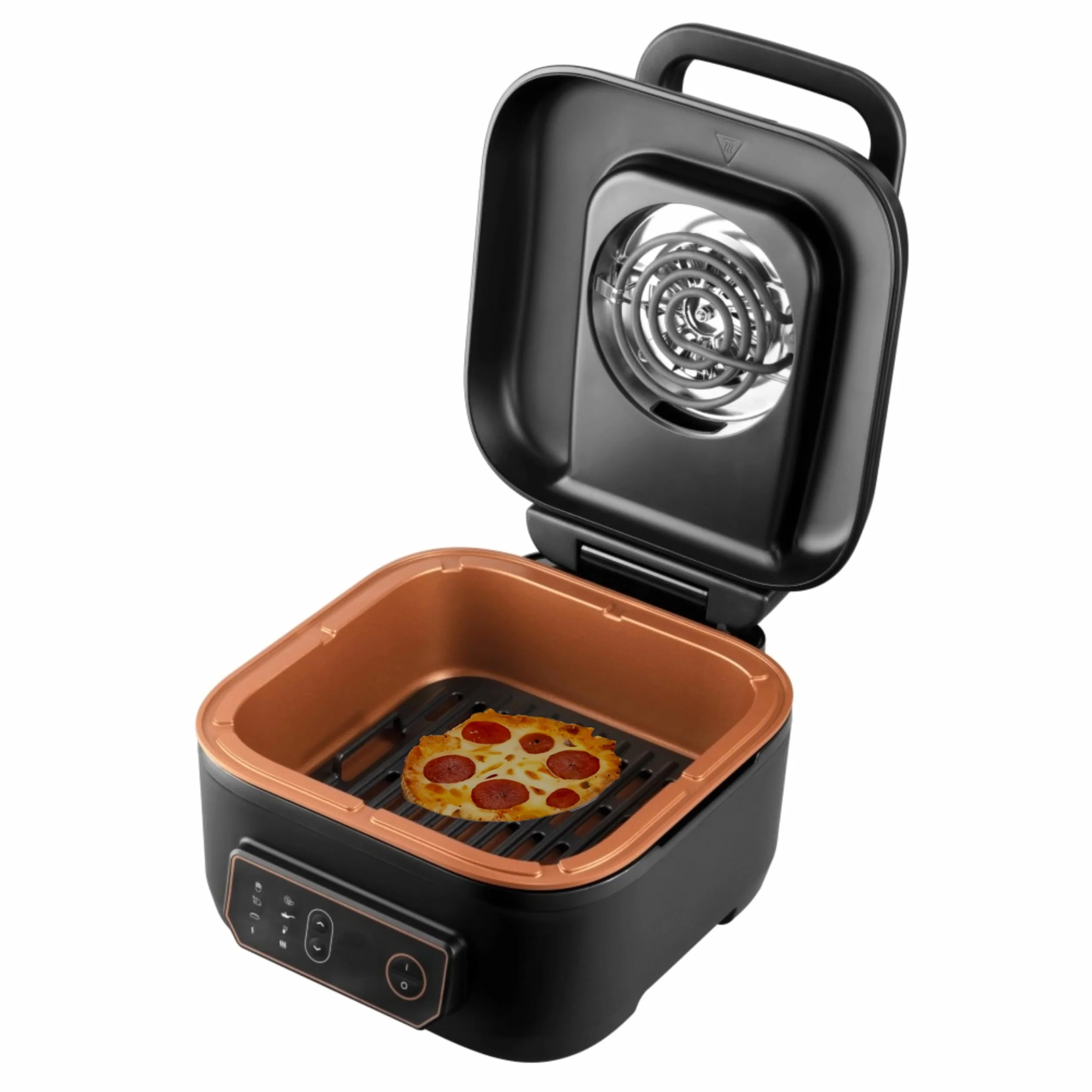 Russell Hobbs Frytkownica beztłuszczowa XL 5,5L [Air Fryer / Grill / Multicooker] Rapid Air (można myć w zmywarce, grzanie górne i dolne, wolnowar, pieczenie, mrożona pizza Ø 30cm) SatisFry 26520-56