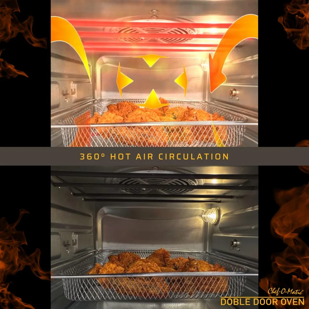 CHEF-O-MATIC Piekarnik elektryczny 28L 1700W Grill Wewnętrzny Konwekcyjny
