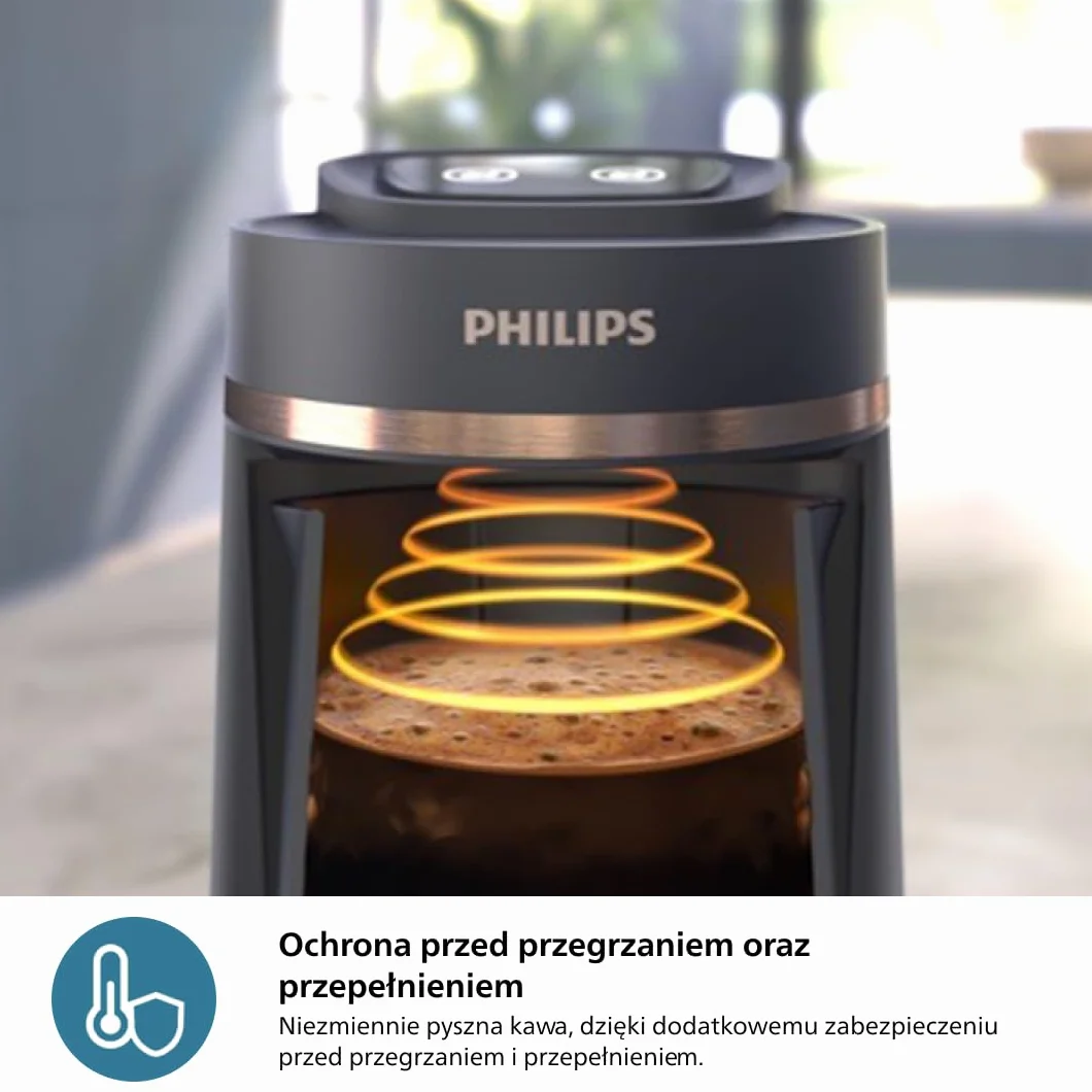 Philips Ekspres do kawy Turecki Seria 5000 HDA150/60 powolne parzenie 4 filiżanki