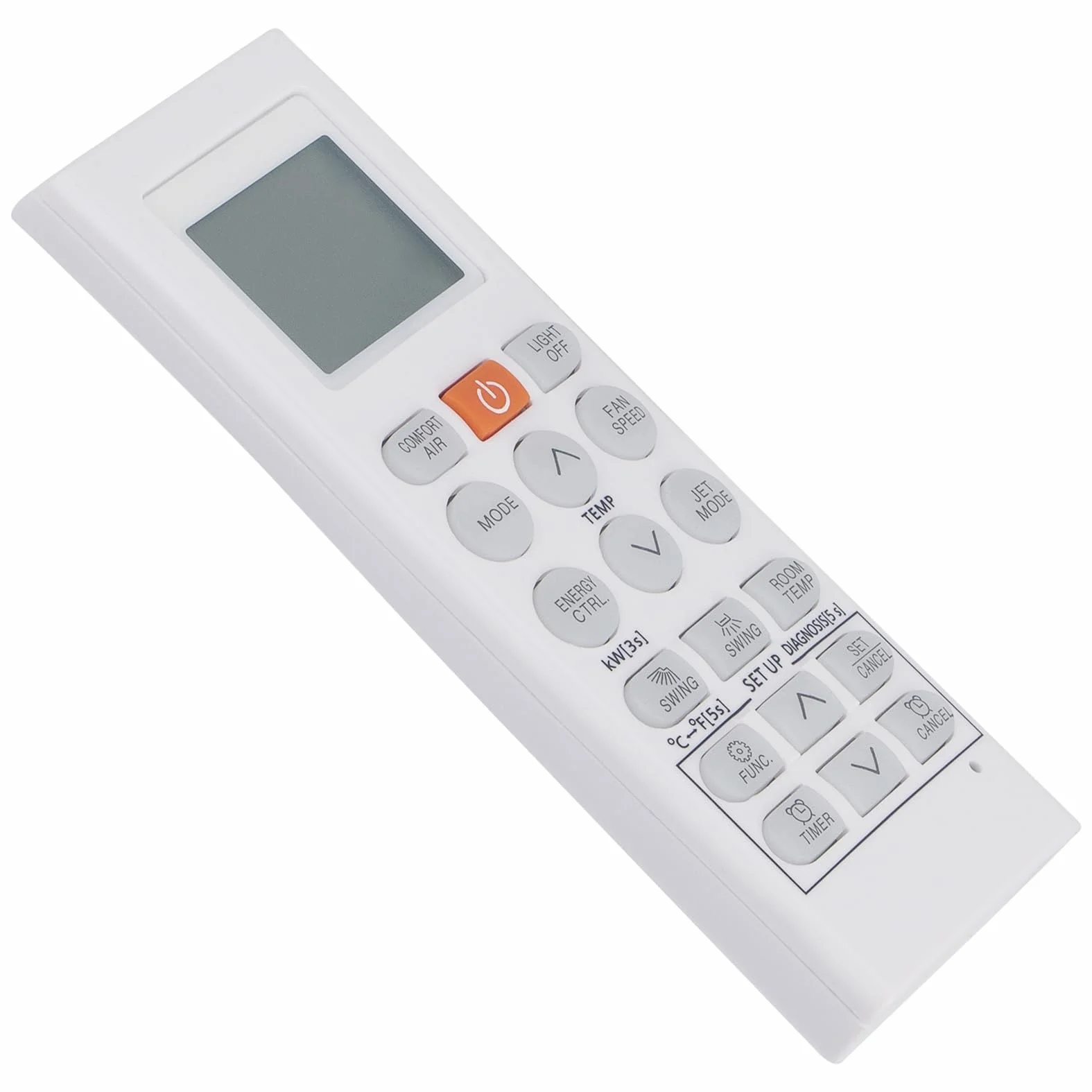 ALLIMITY Zamienny Pilot Klimatyzacji Odpowiedni dla LG Air Conditioner AC A/C AKB75215401 AKB74955602 AKB74955603 AKB74955604 S4NQ09WA51A